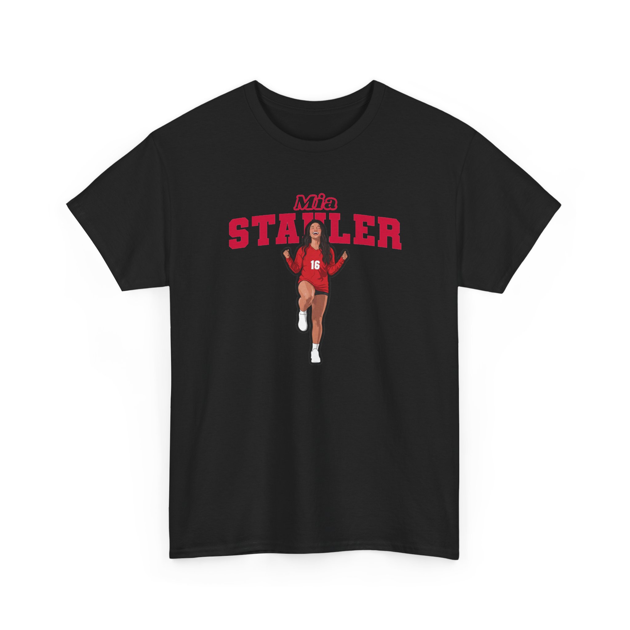 Tee — character_name_arch in Black
