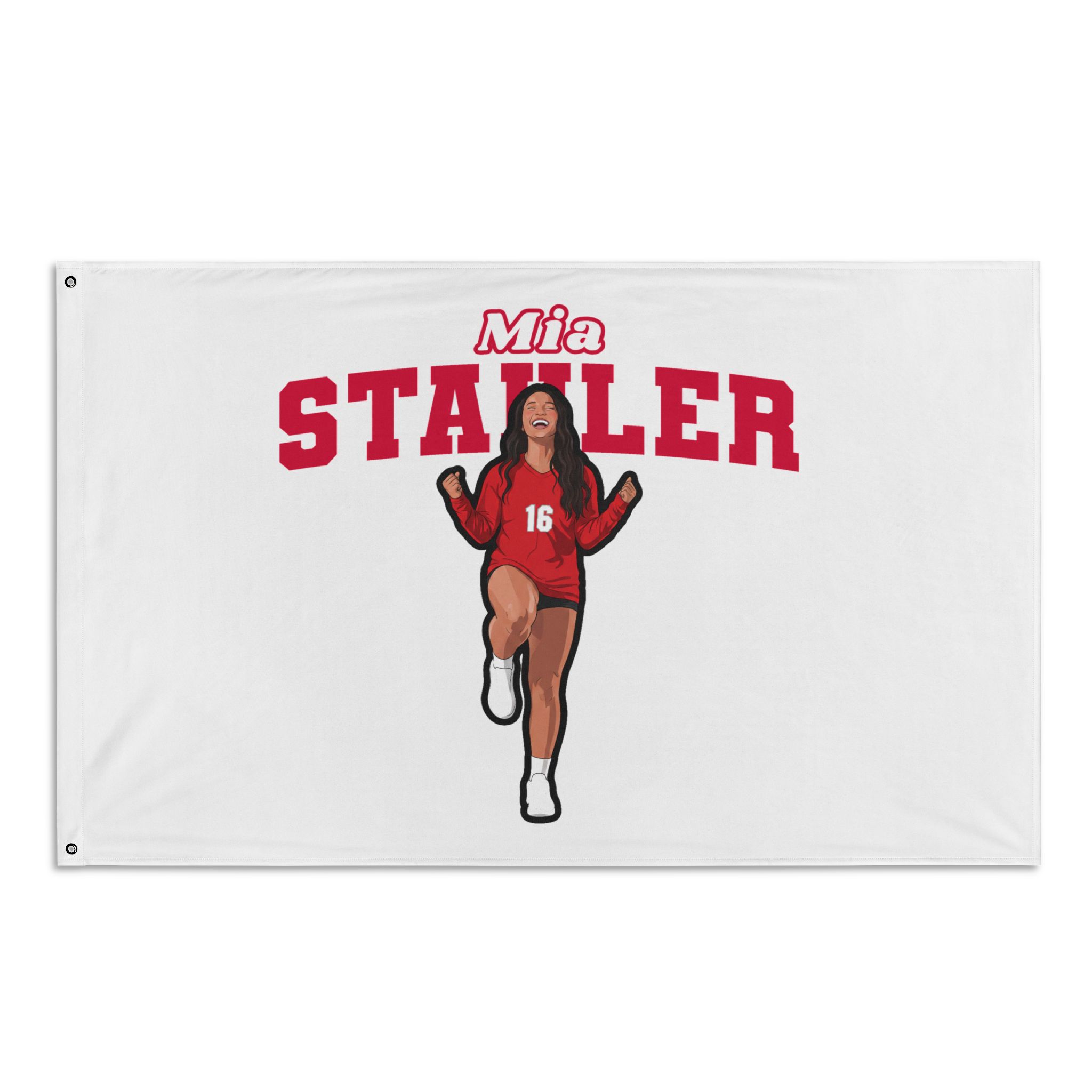 Flag (35 × 56 in) — character_name_arch in Classic