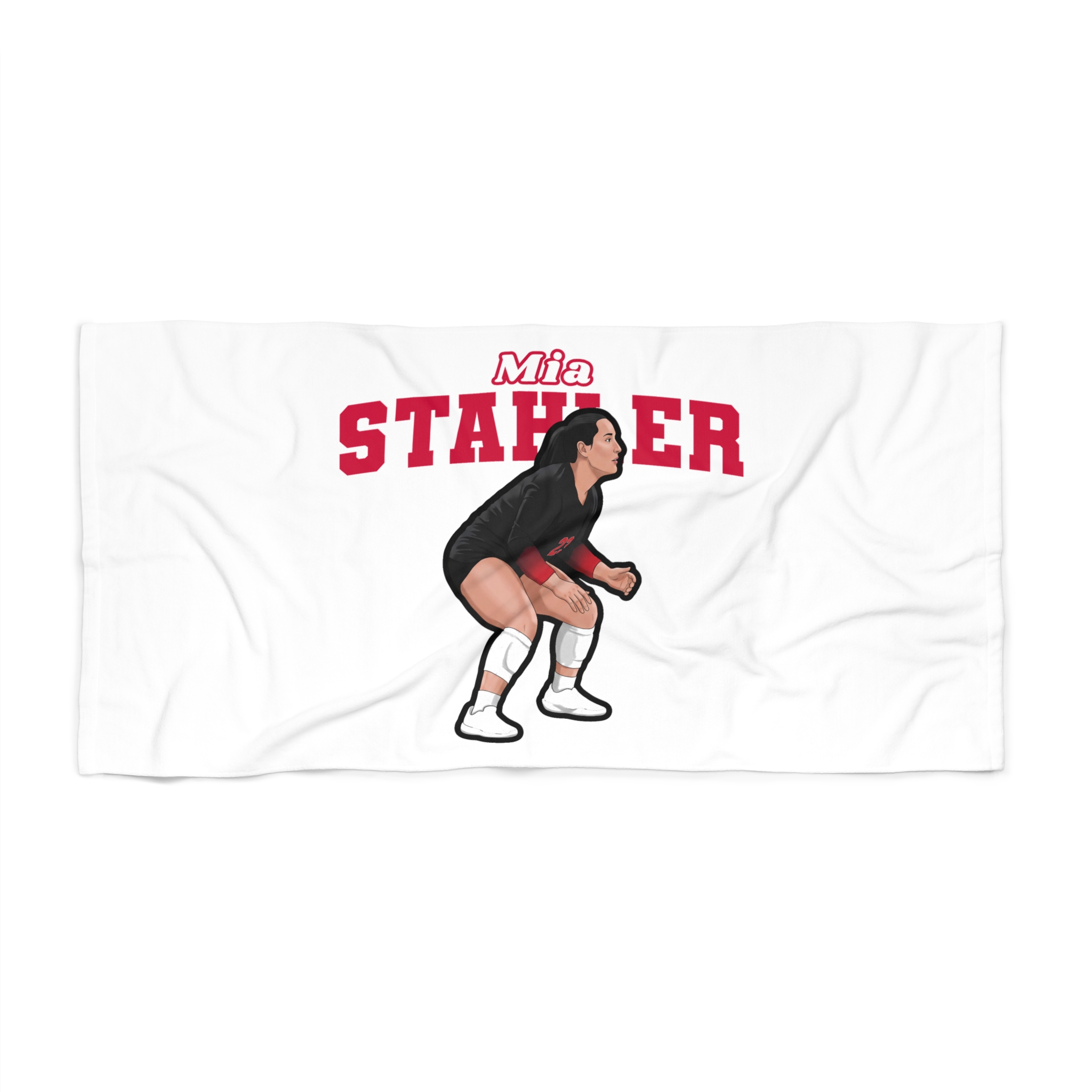 Beach Towel — character_name_arch in Classic