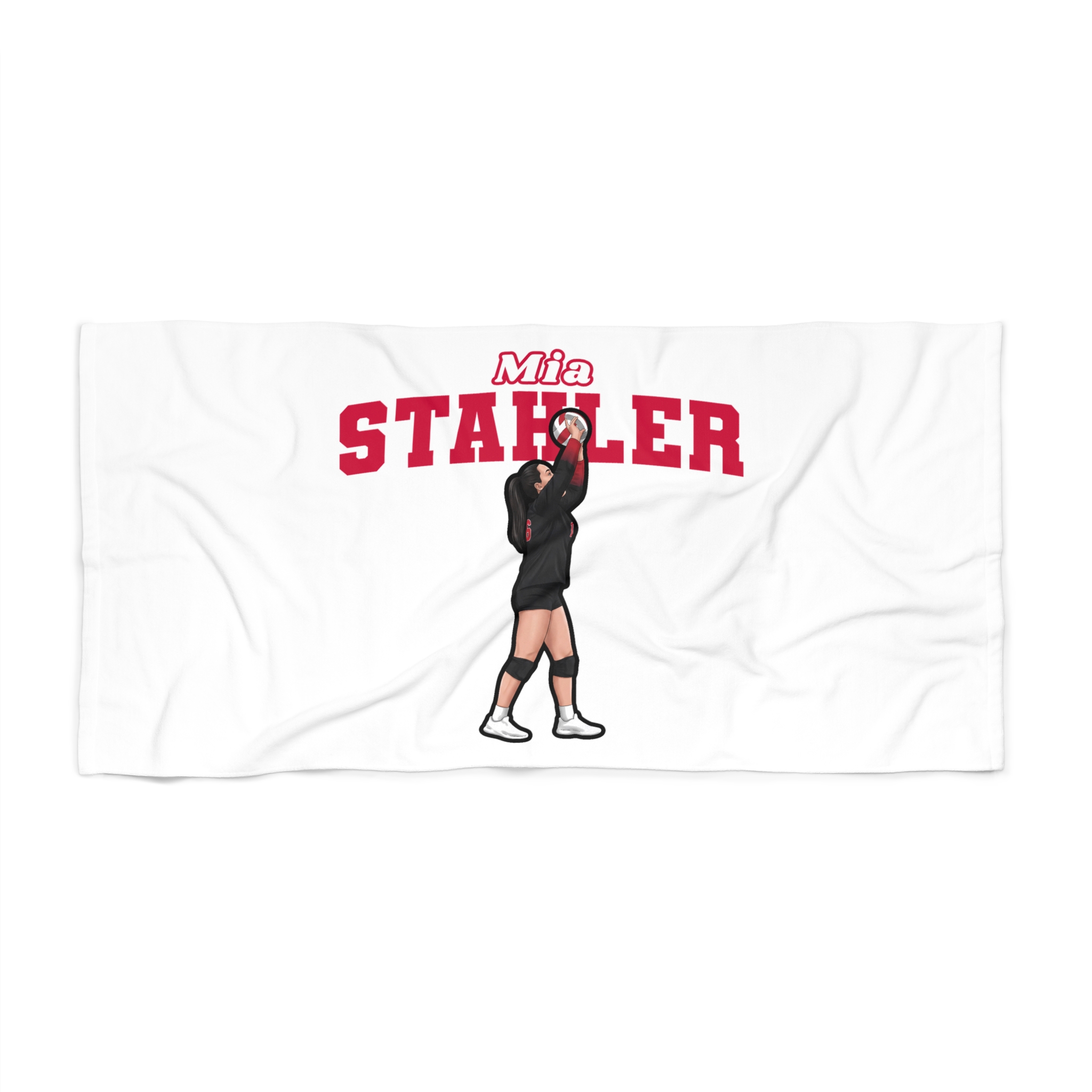 Beach Towel — character_name_arch in Classic