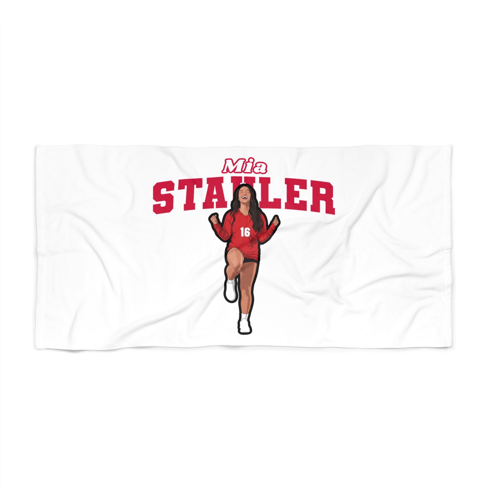 Beach Towel — character_name_arch in Classic