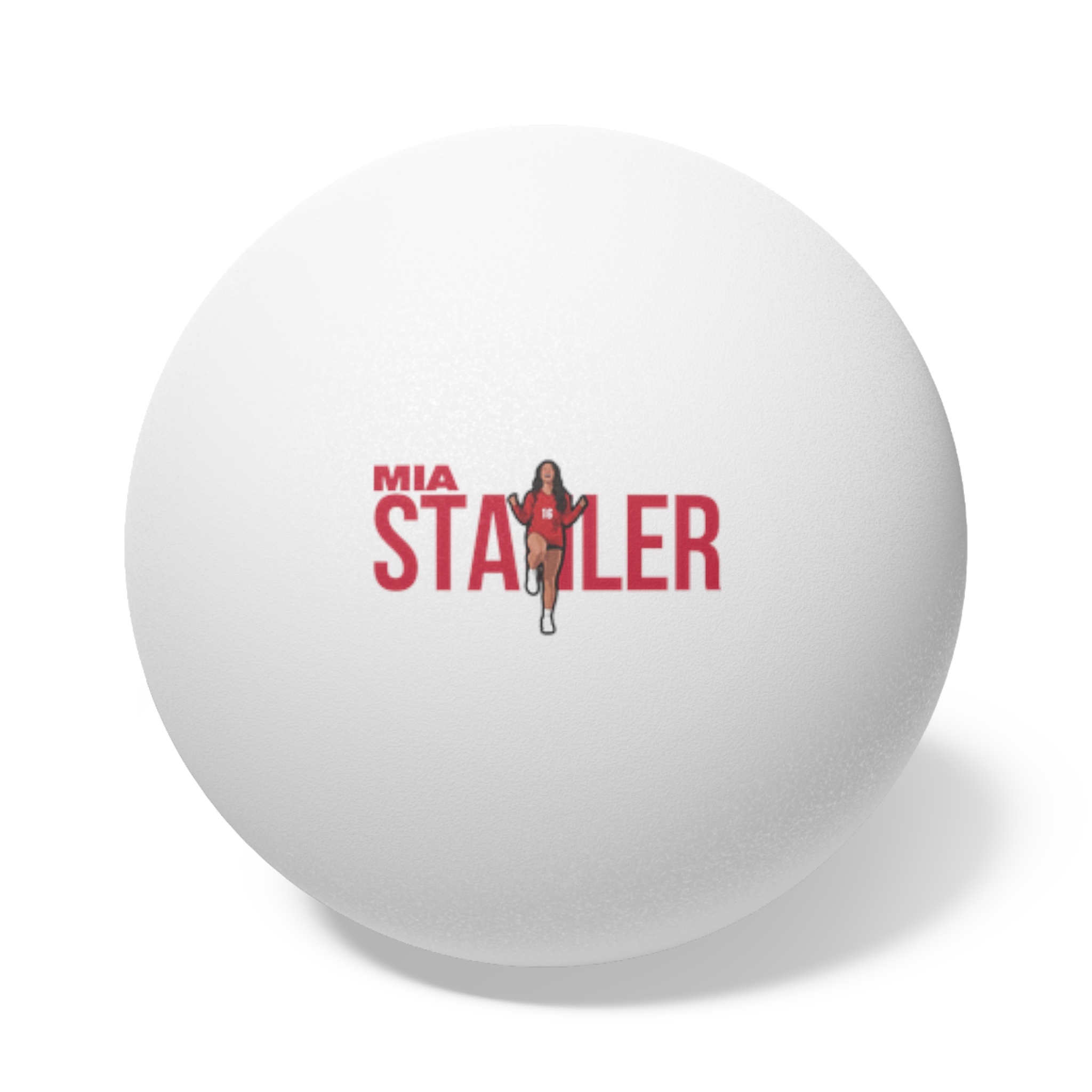 Ping Pong Balls, 6 pcs — character_player_name in White