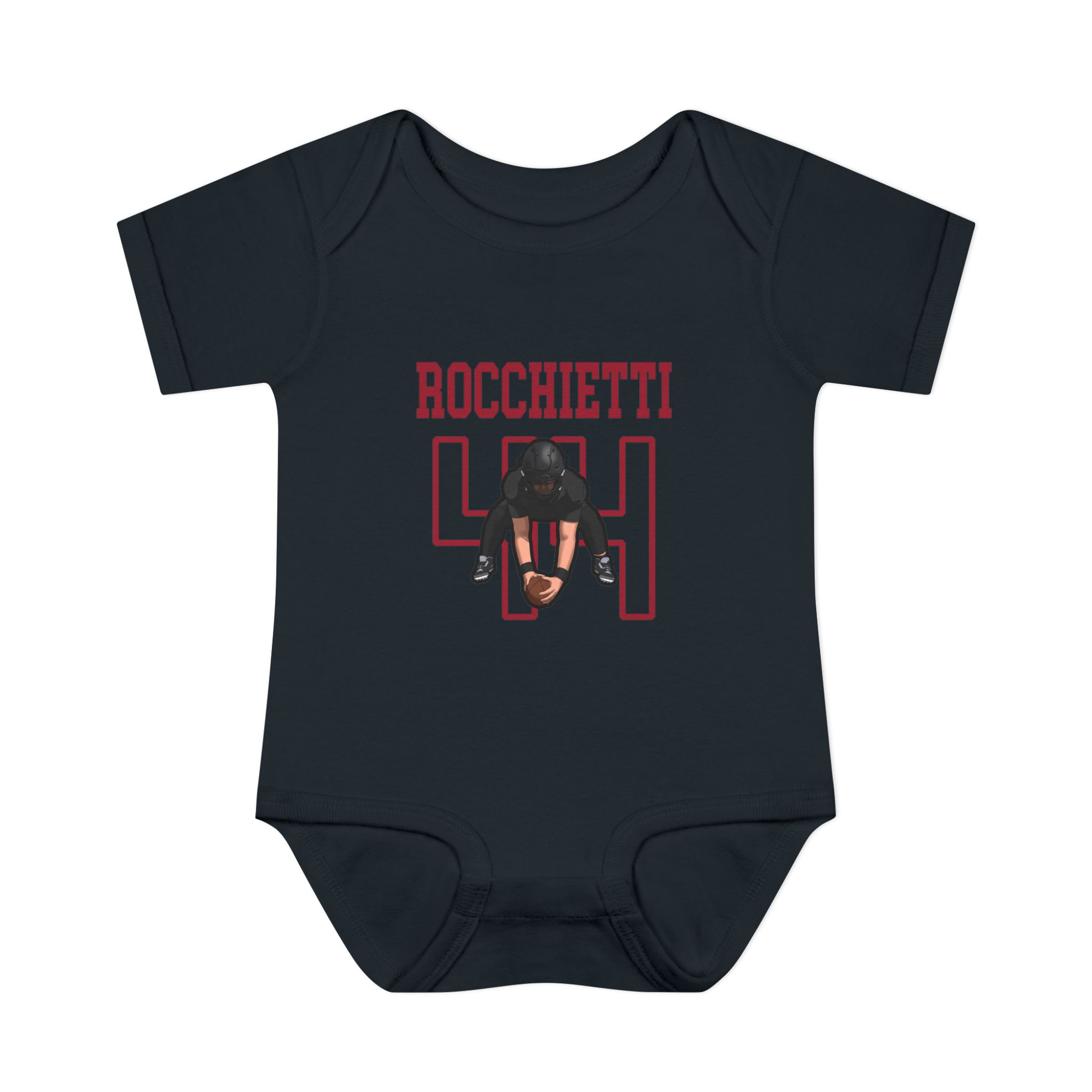 Baby Onesie — character_shirsey in Black