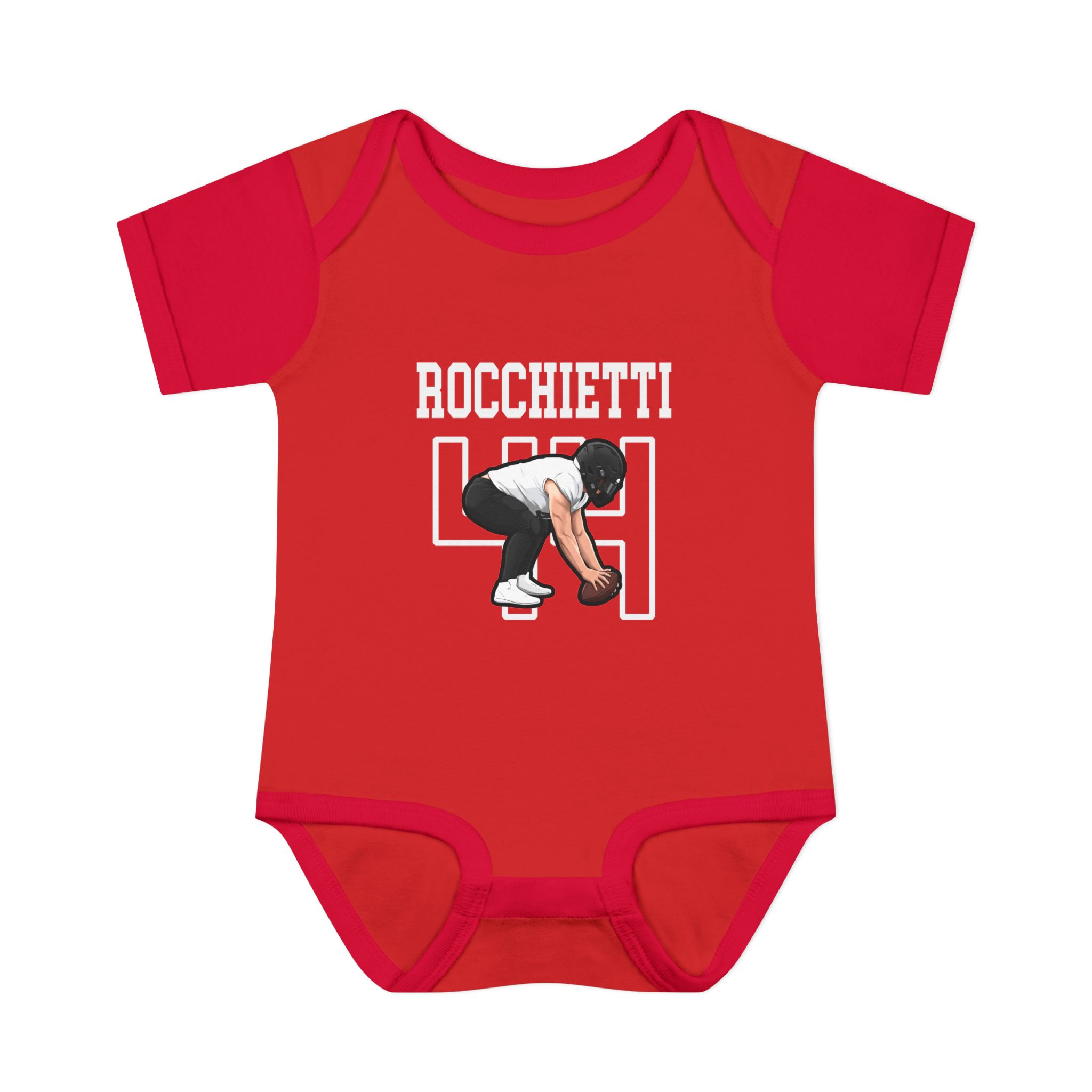 Baby Onesie — character_shirsey in Red
