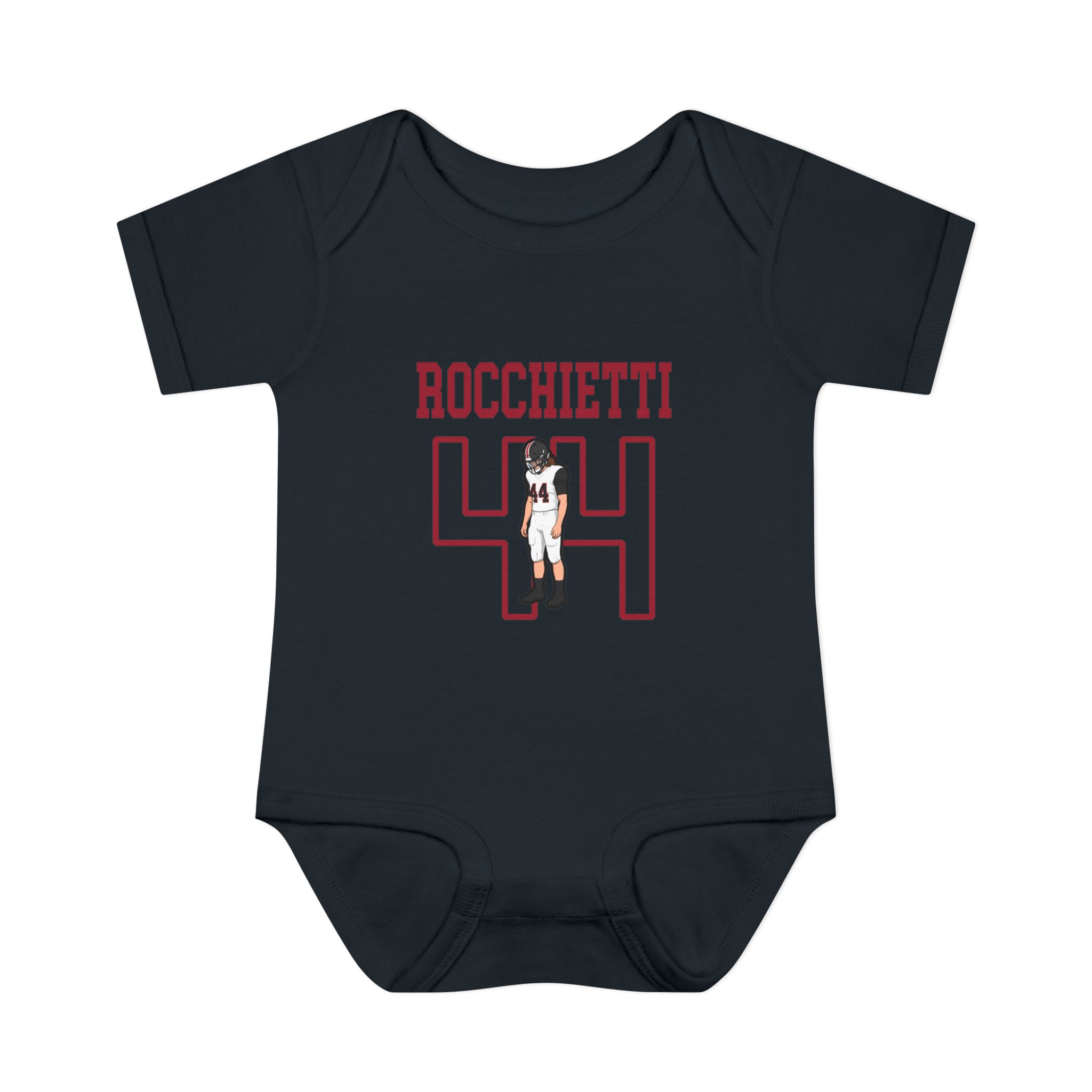 Baby Onesie — character_shirsey in Black