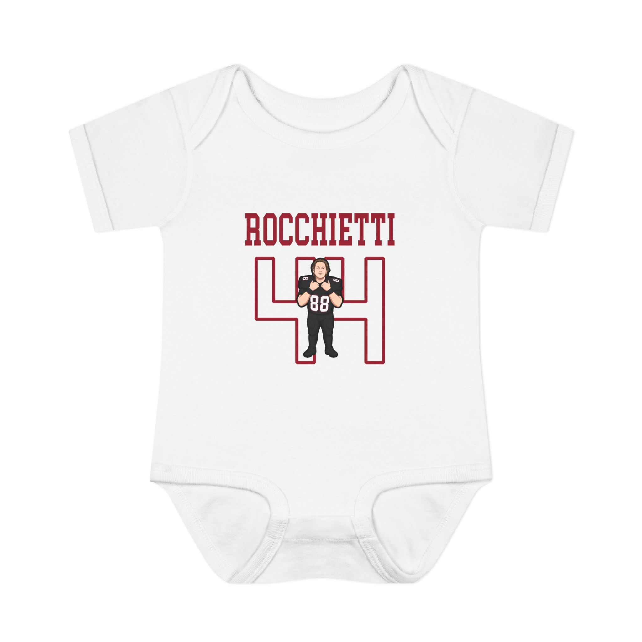 Baby Onesie — character_shirsey in White