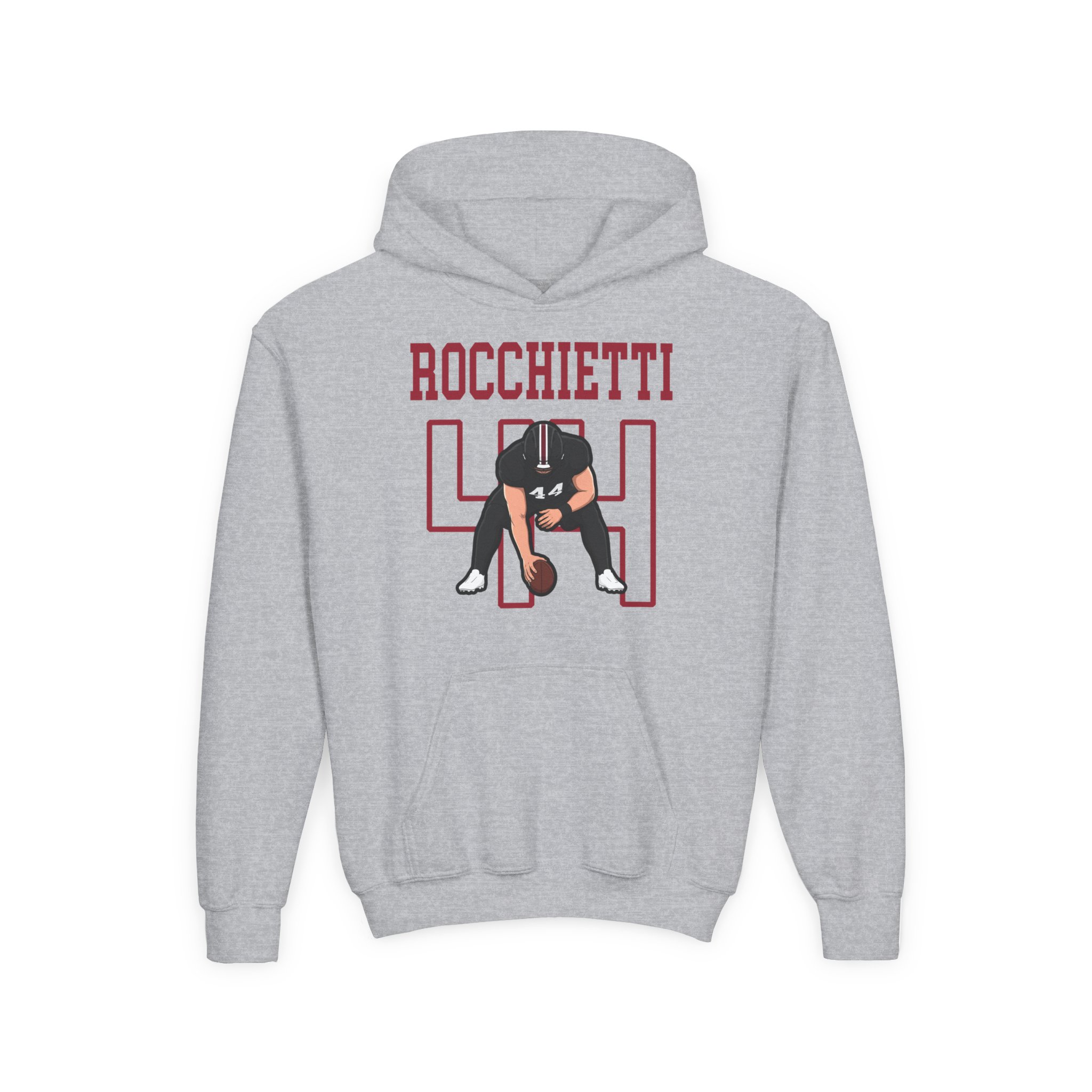 Youth Hoodie — character_shirsey in Grey