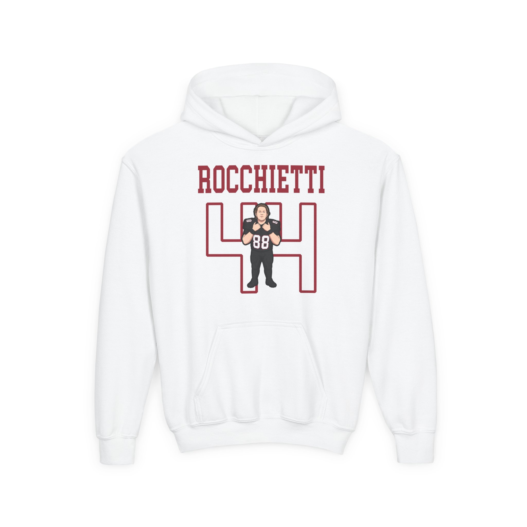 Youth Hoodie — character_shirsey in White