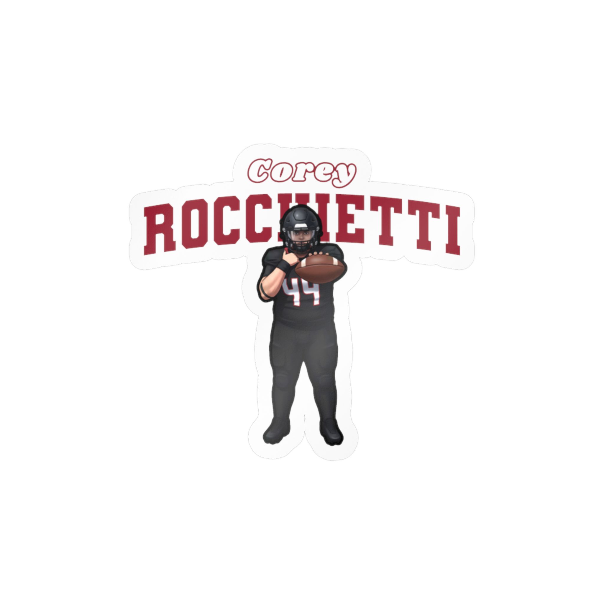 Vinyl Sticker — character_name_arch in Classic