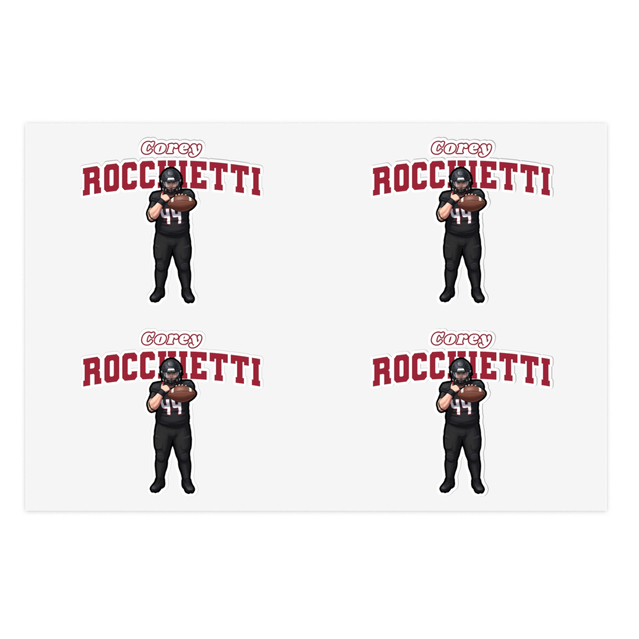 Sticker Sheet — character_name_arch in Classic