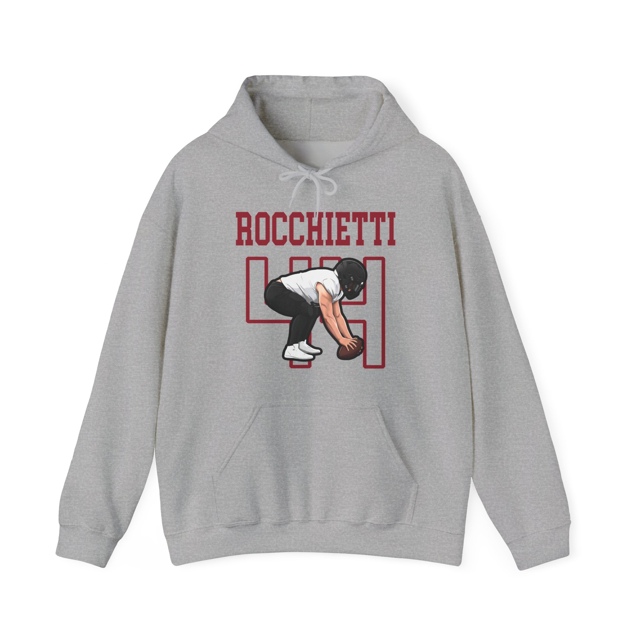 Hoodie — character_shirsey in Grey