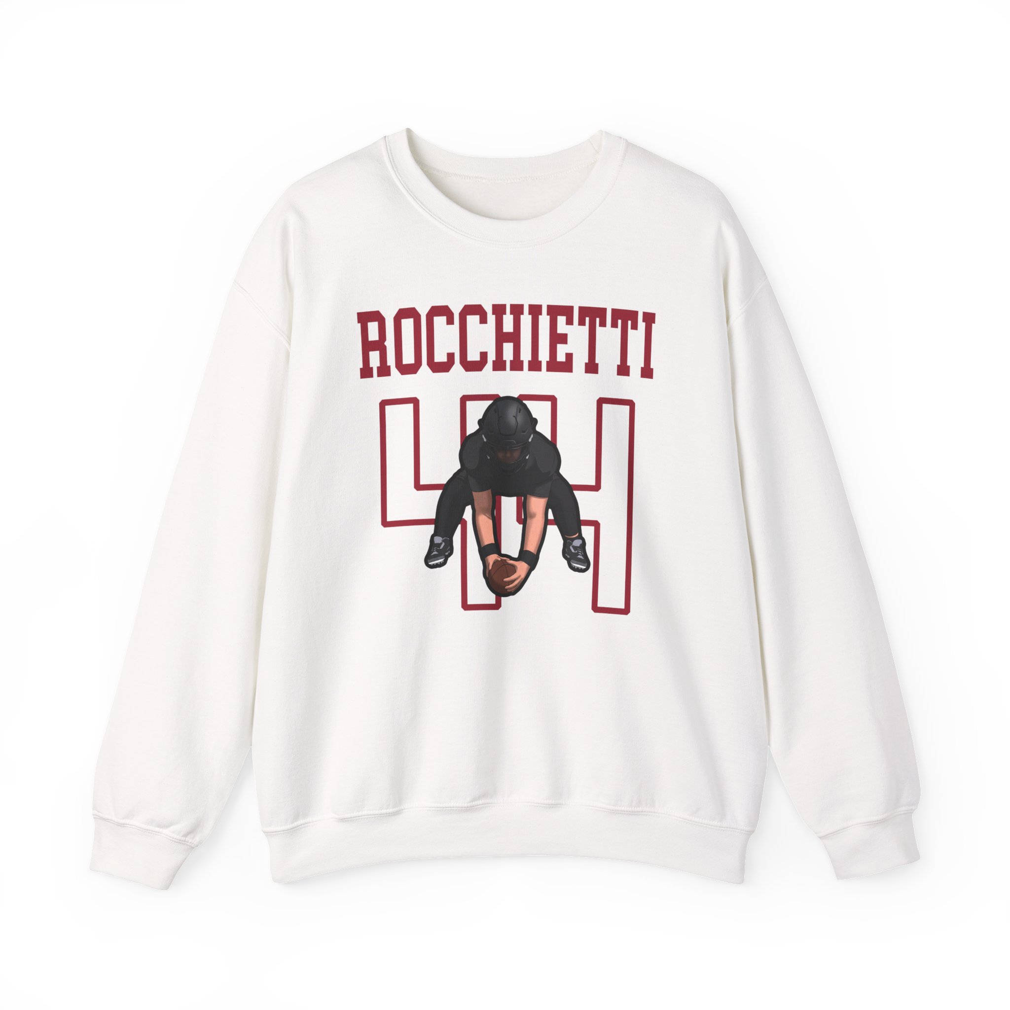 Crewneck Sweatshirt — character_shirsey in White