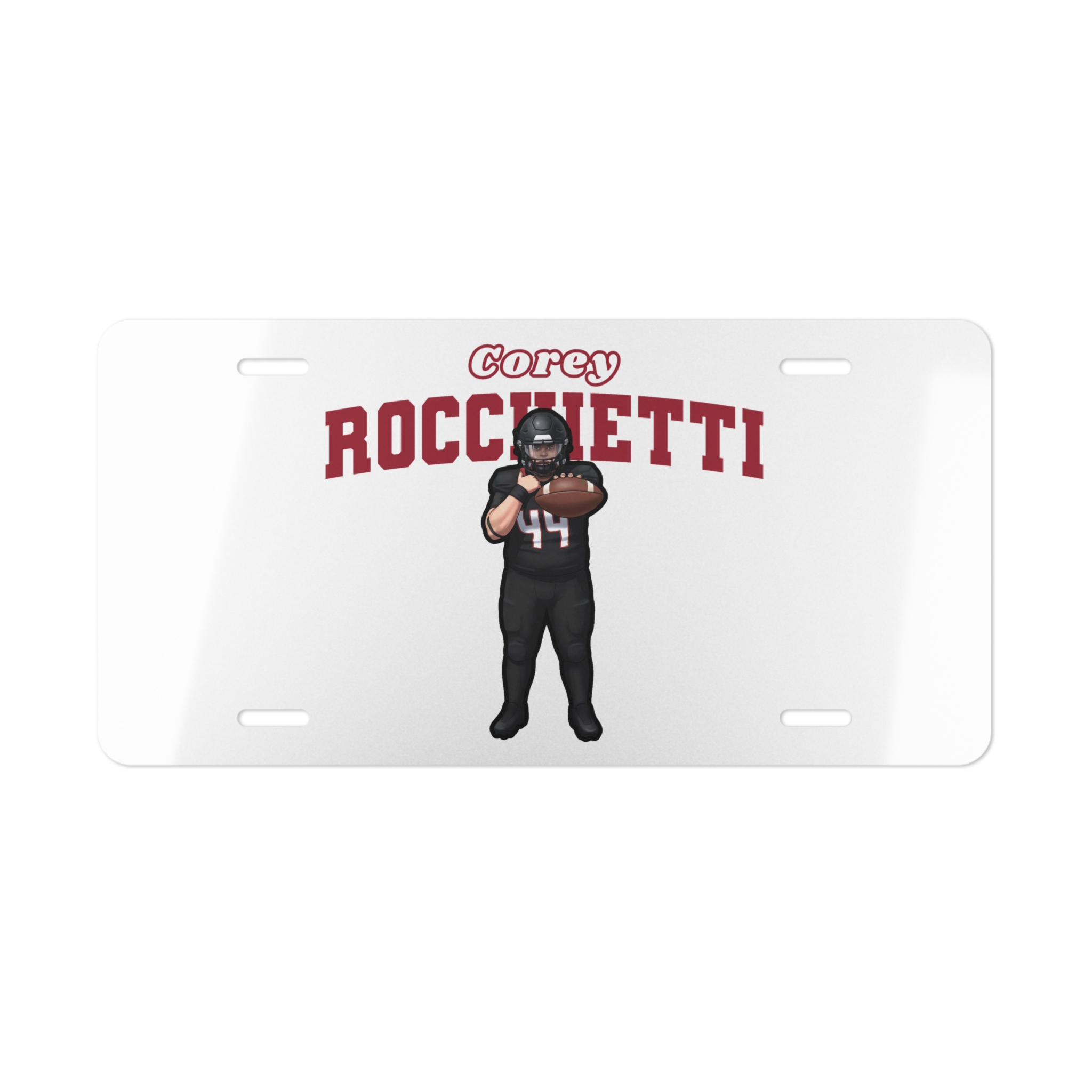 License Plate — character_name_arch in Classic