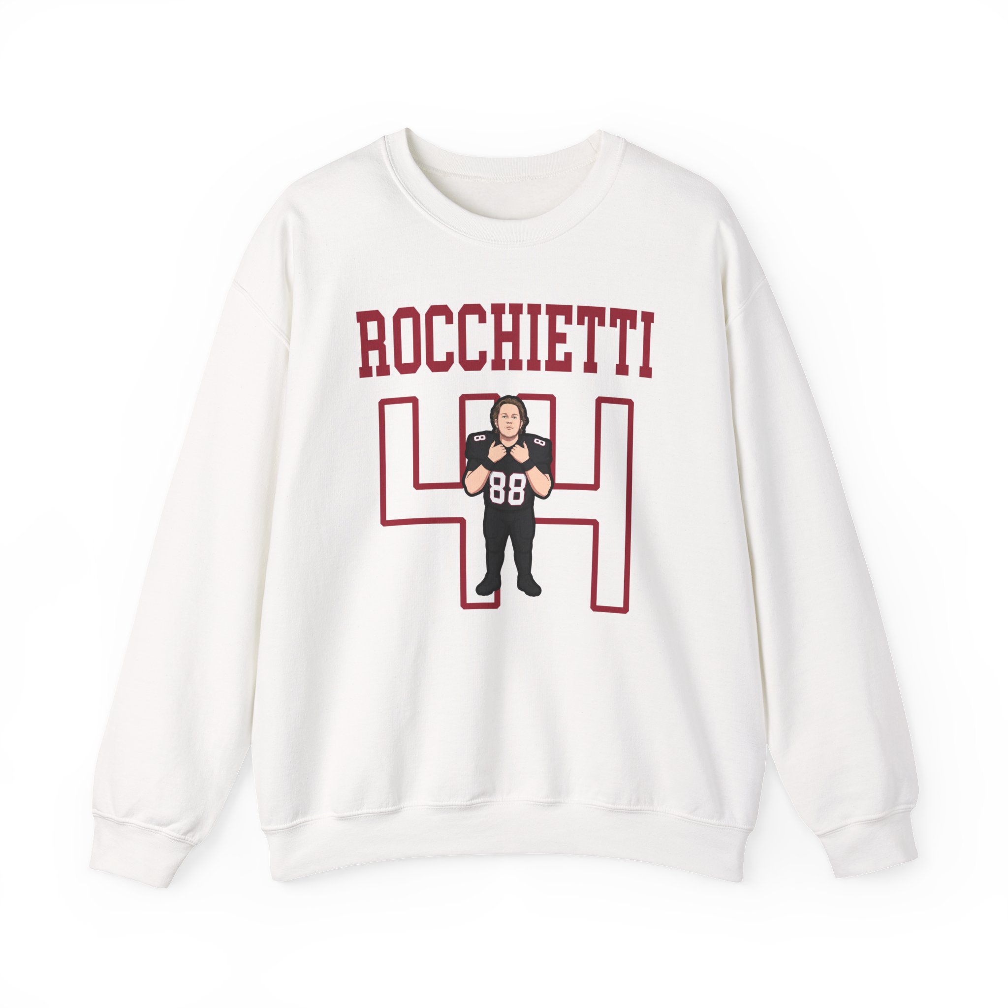 Crewneck Sweatshirt — character_shirsey in White