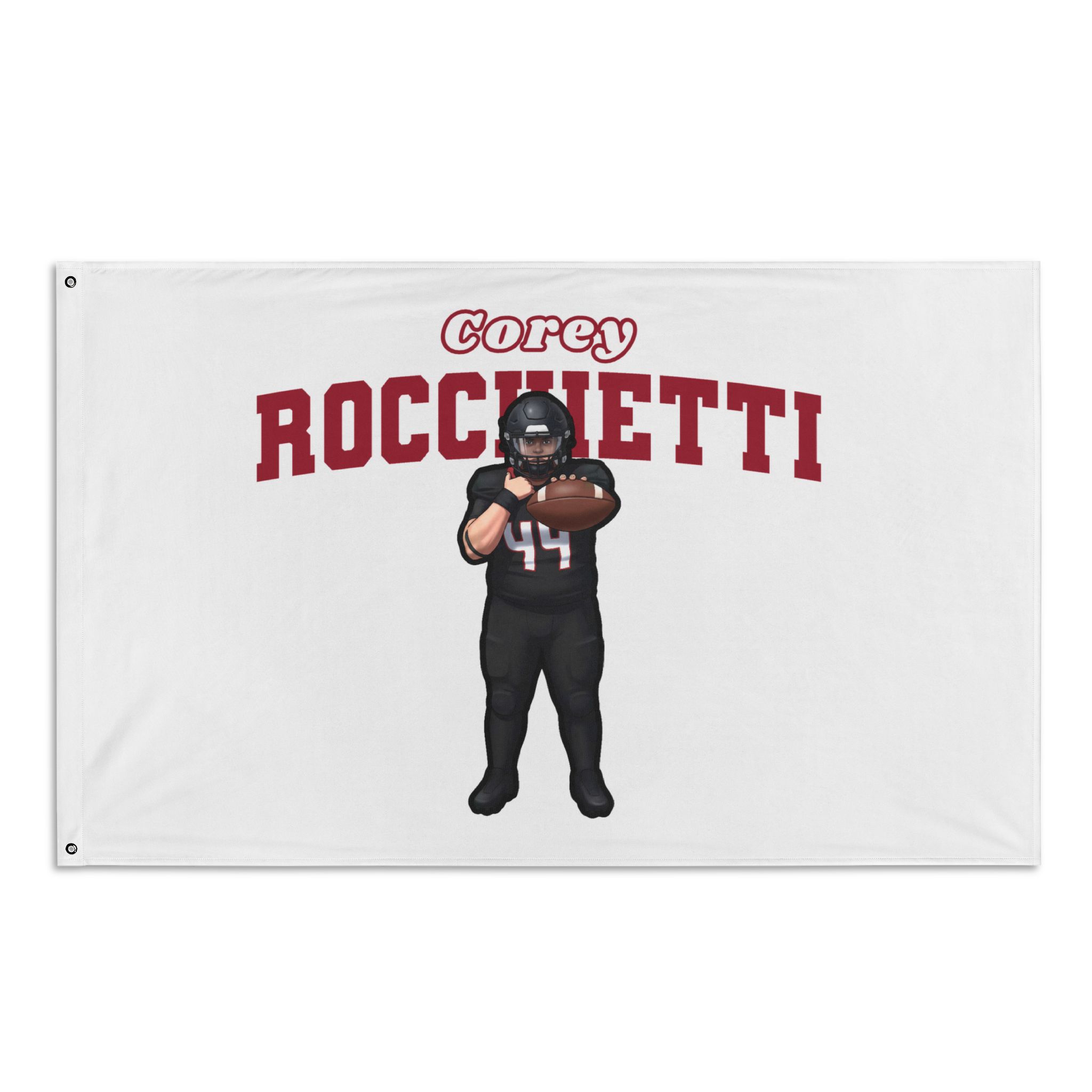 Flag (35 × 56 in) — character_name_arch in Classic