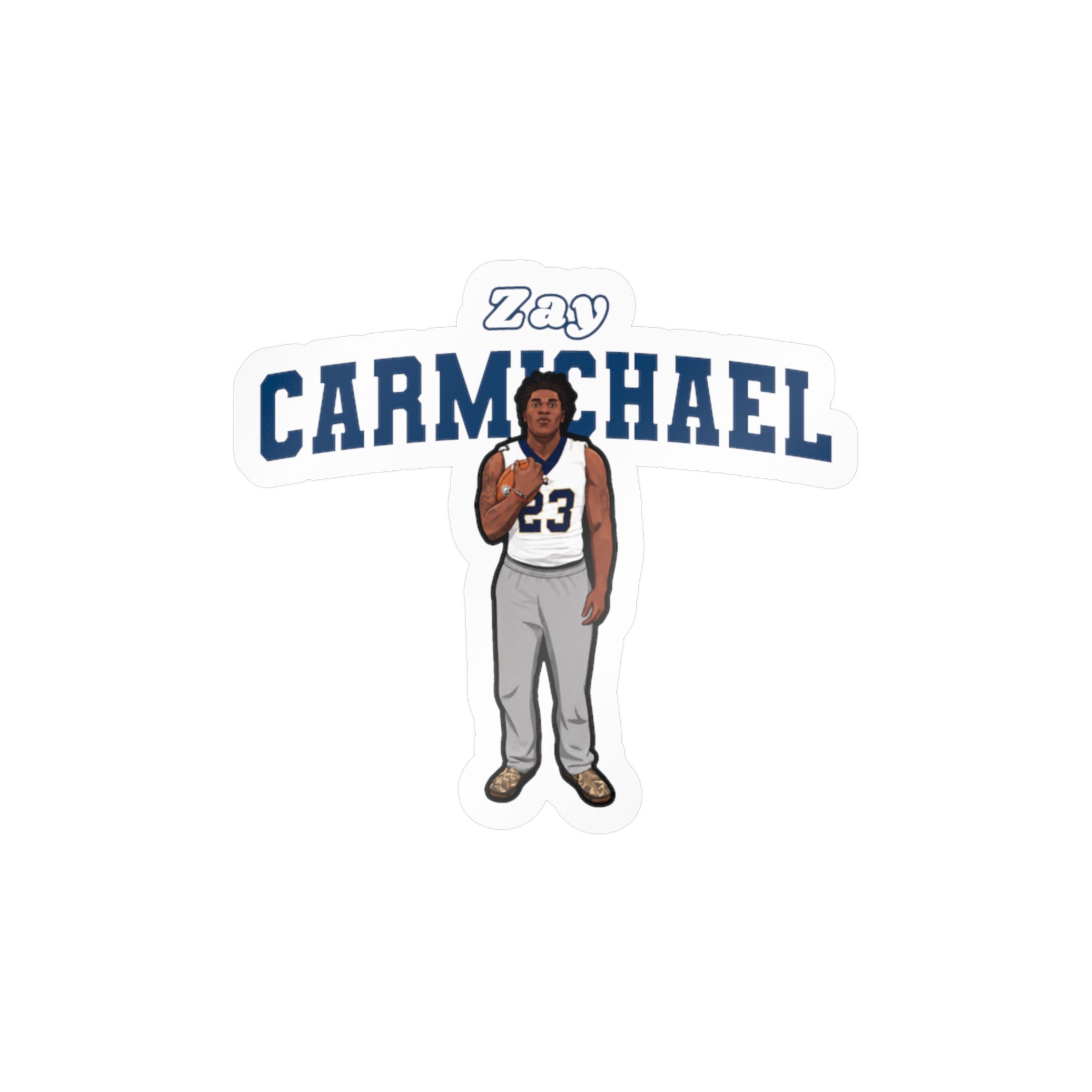 Vinyl Sticker — character_name_arch in Classic