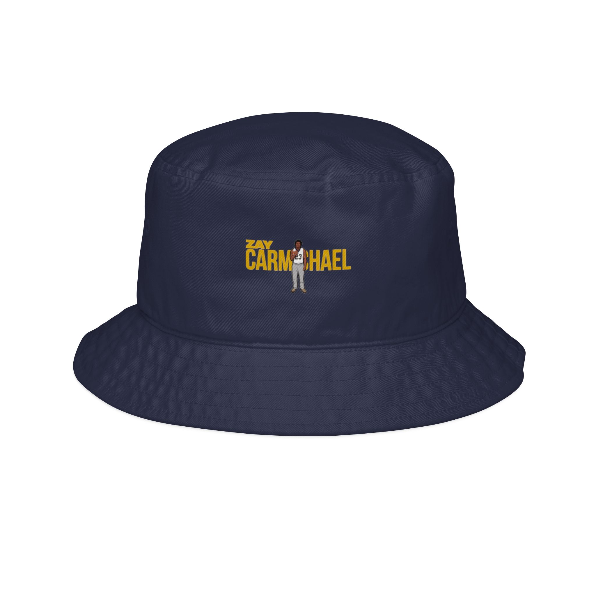 Bucket Hat — character_player_name in Navy