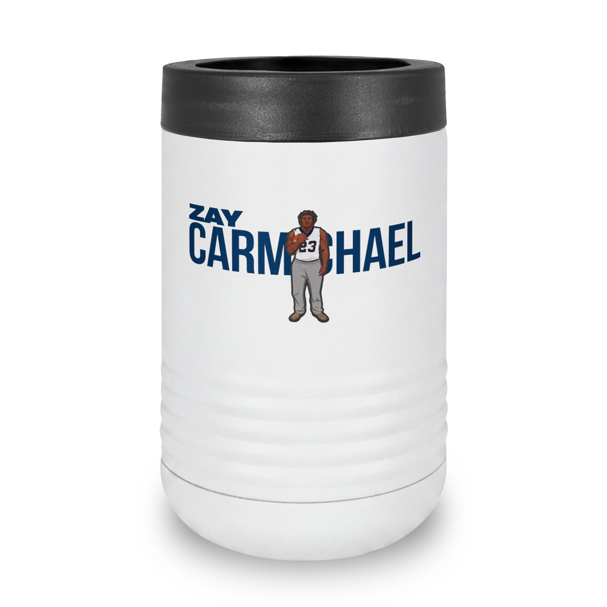 Stainless Can Cooler — character_player_name in White