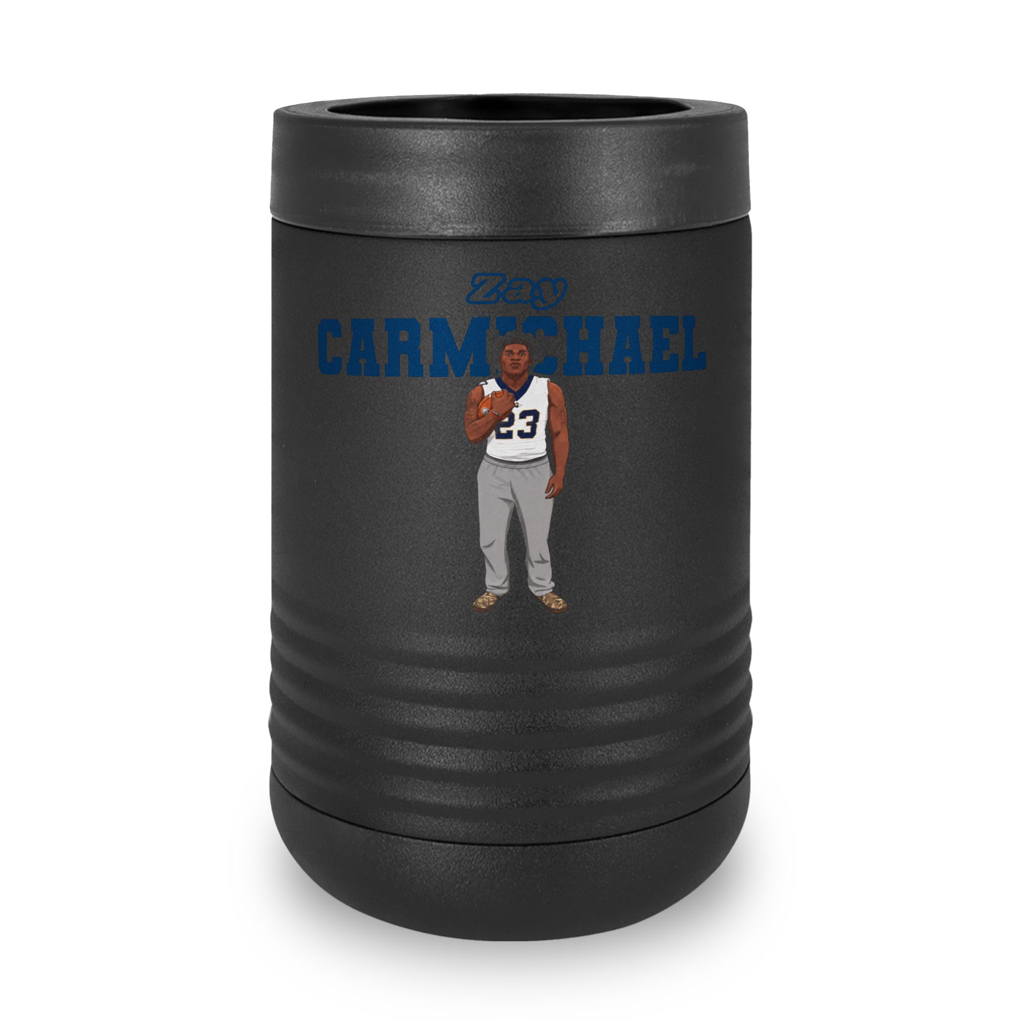 Stainless Can Cooler — character_name_arch in Black
