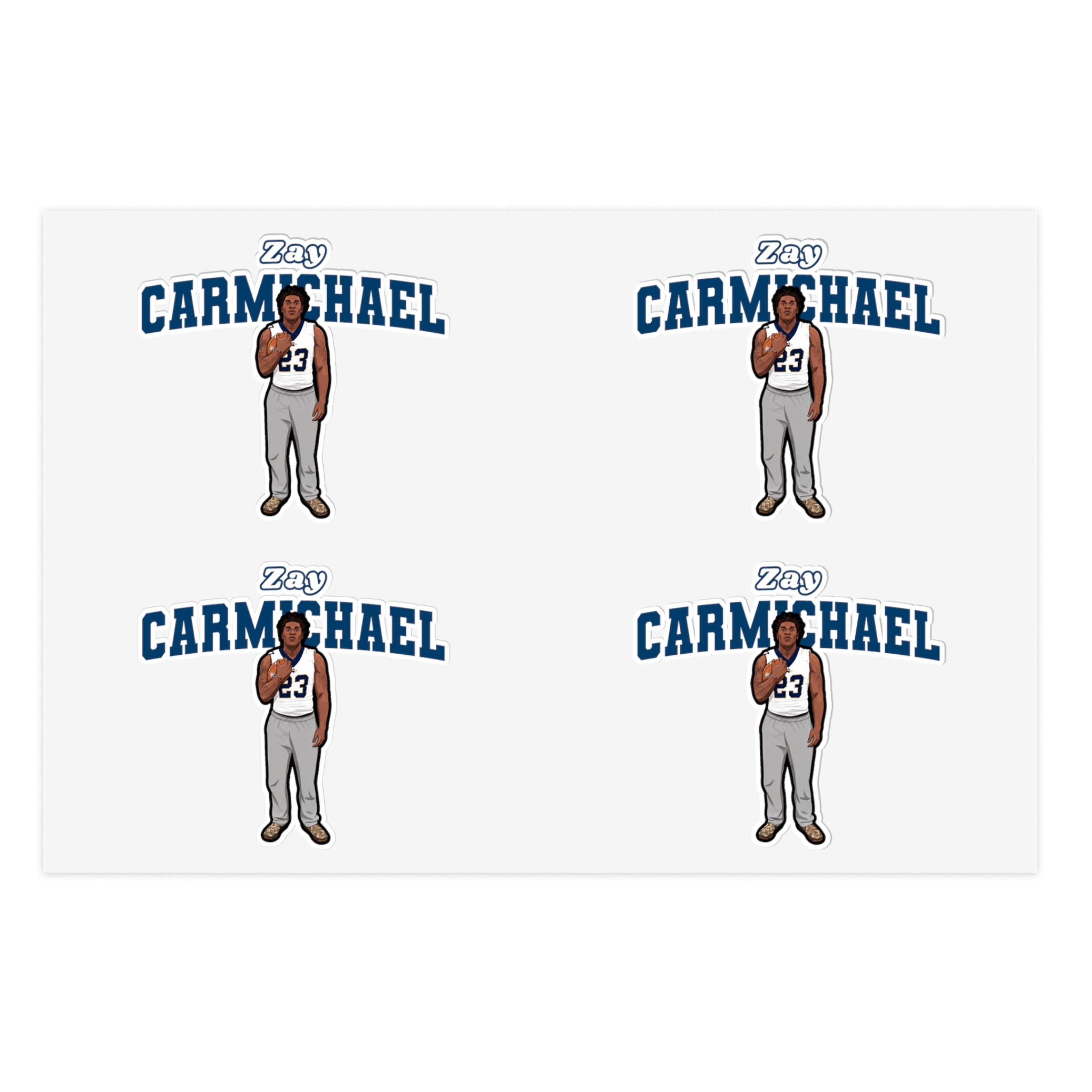 Sticker Sheet — character_name_arch in Classic