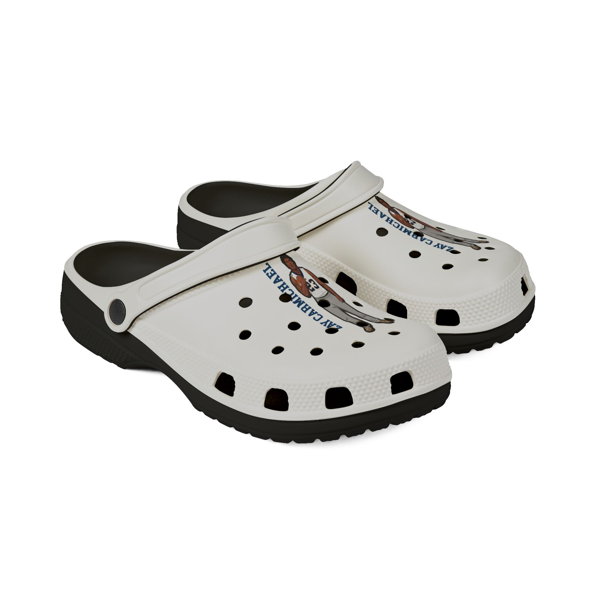 Rubber Clogs — character_name_vertical in Black