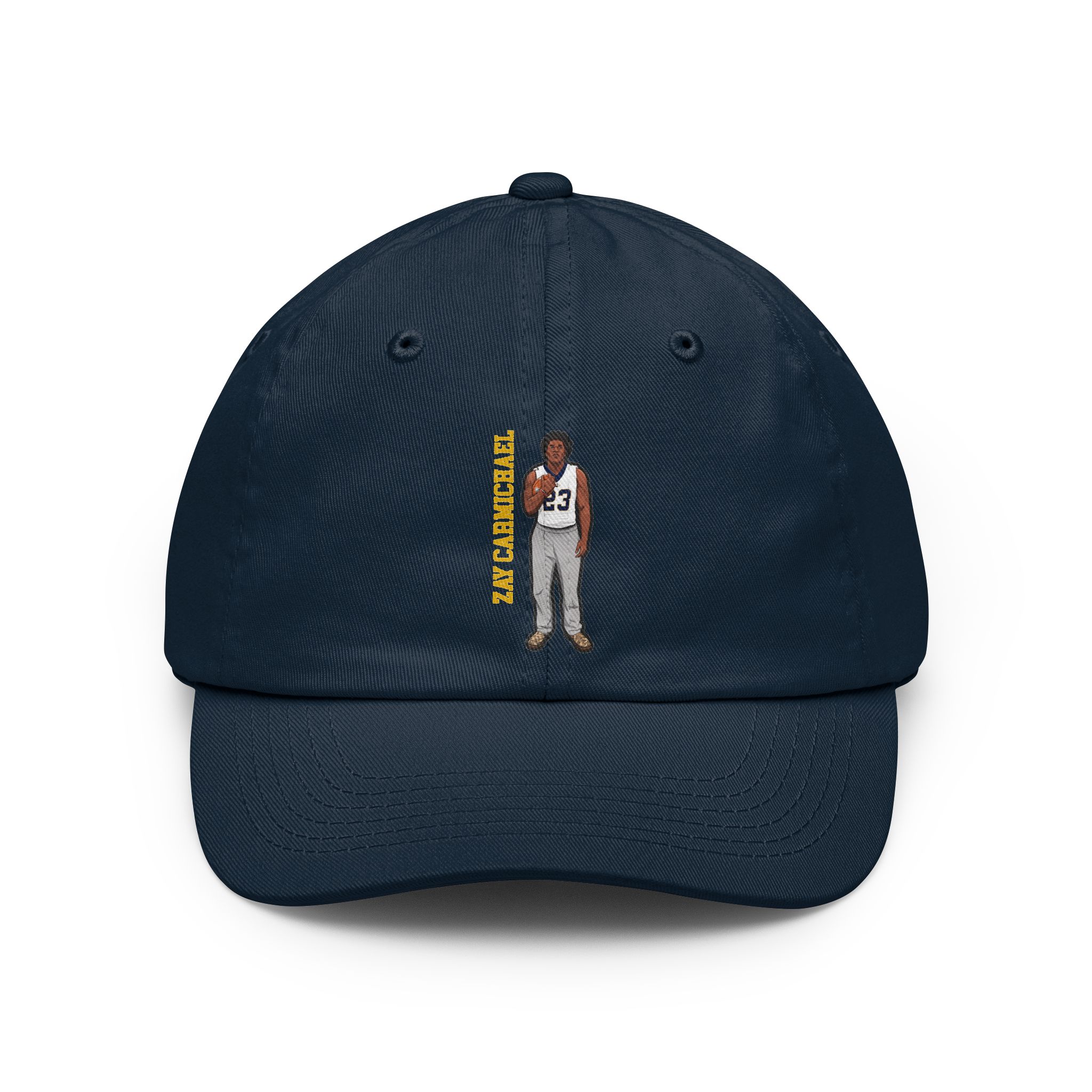 Classic Cap — character_name_vertical in Navy