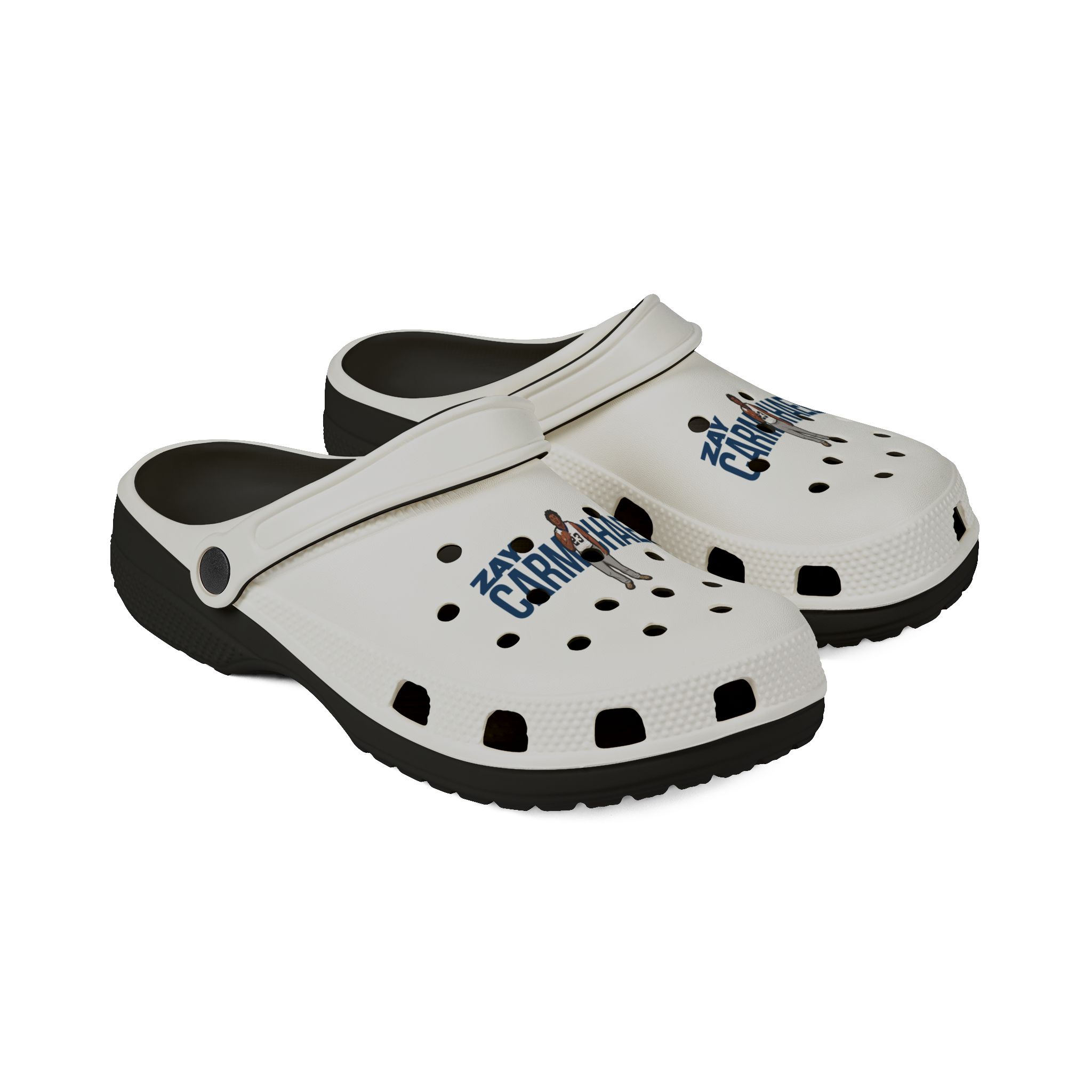 Rubber Clogs — character_player_name in Black