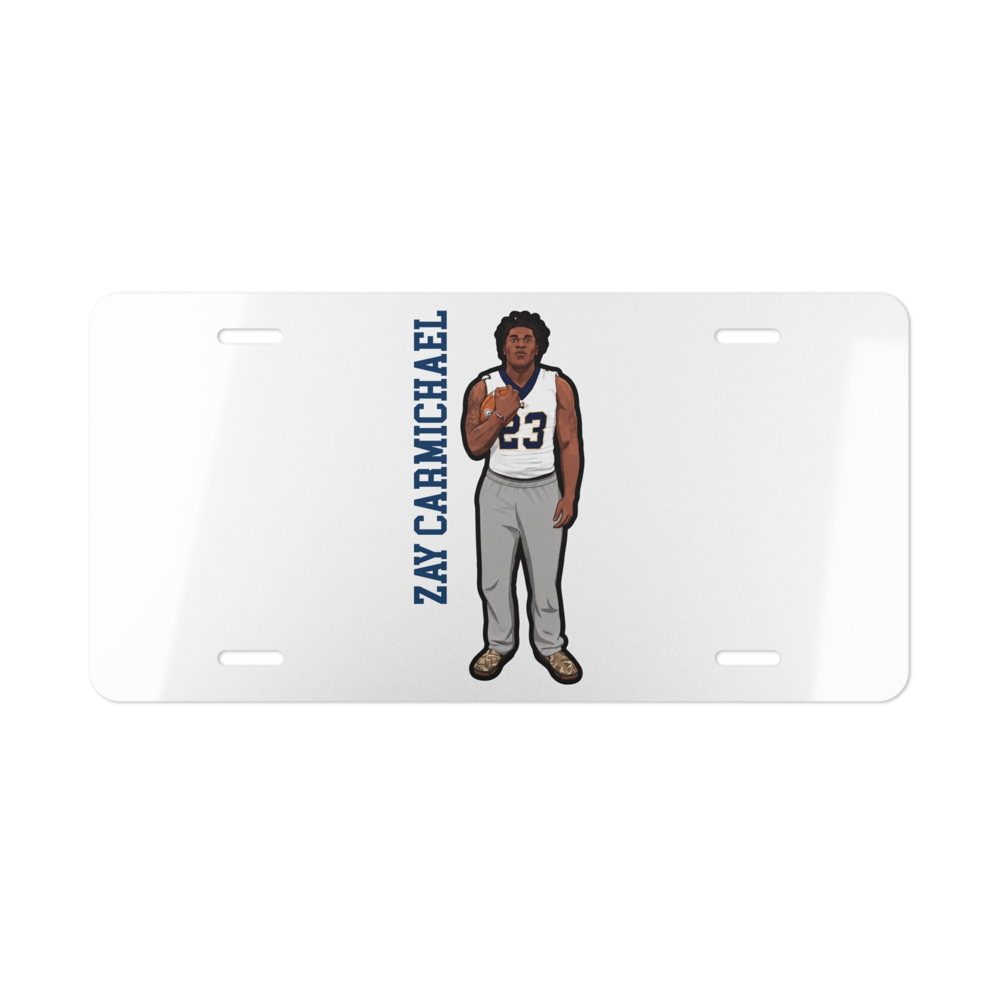 License Plate — character_name_vertical in Classic