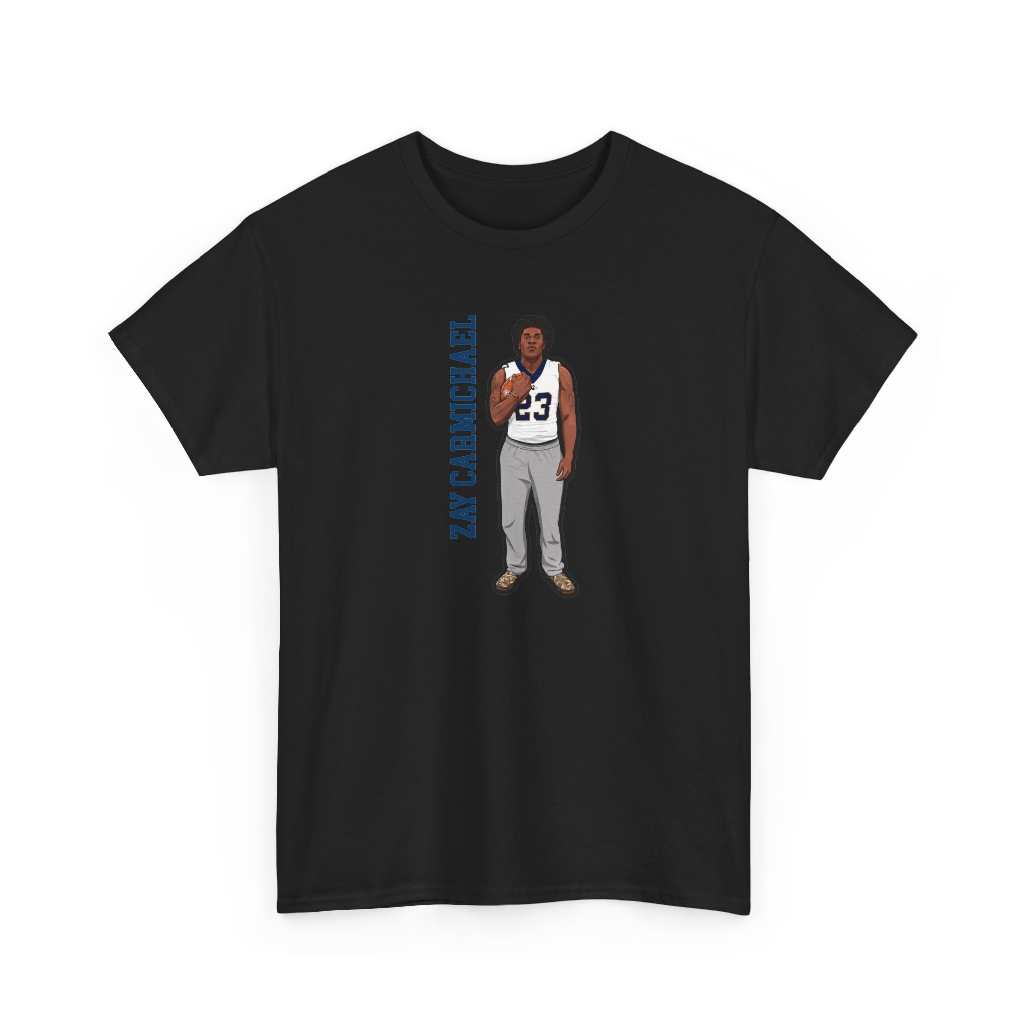 Tee — character_name_vertical in Black