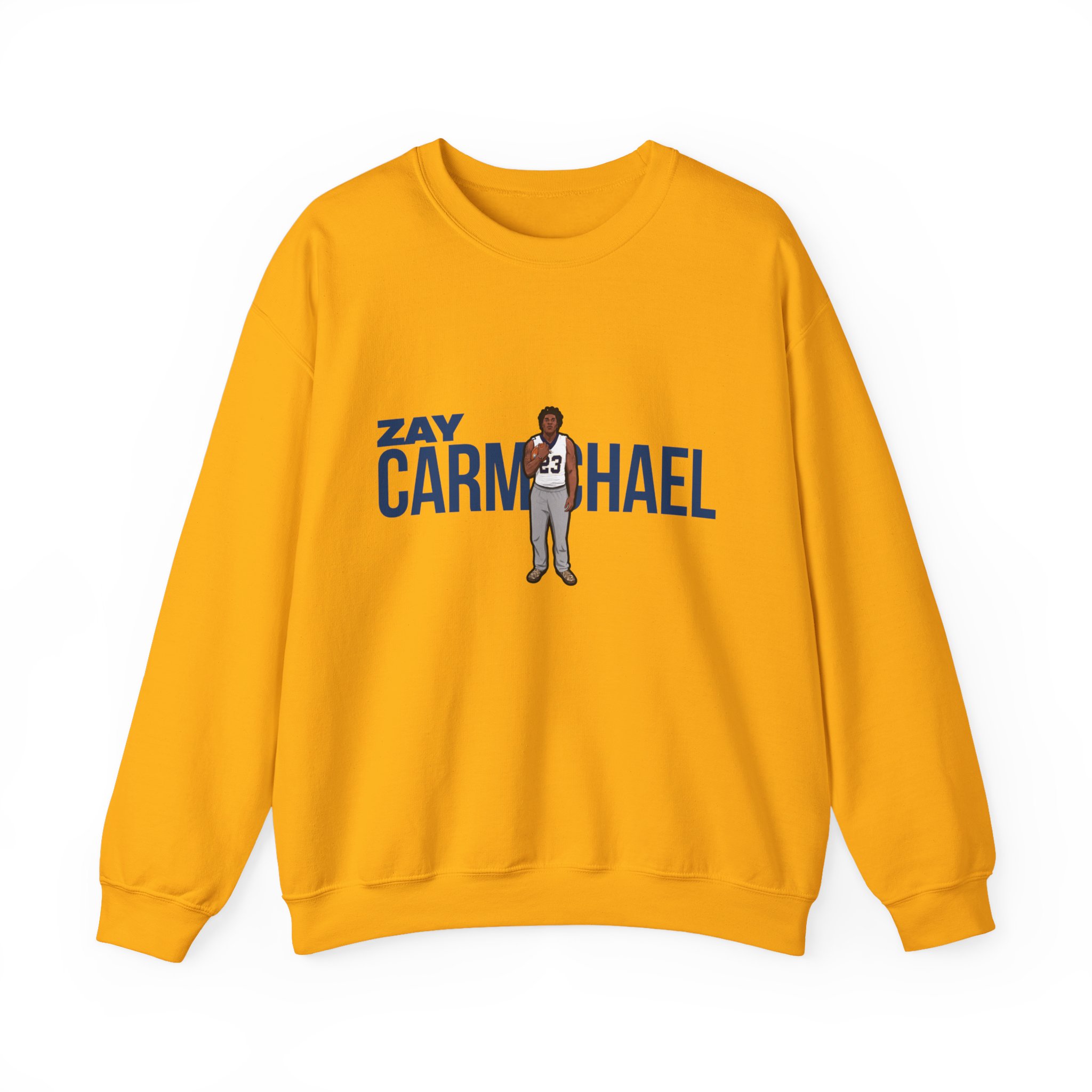 Crewneck Sweatshirt — character_player_name in Gold