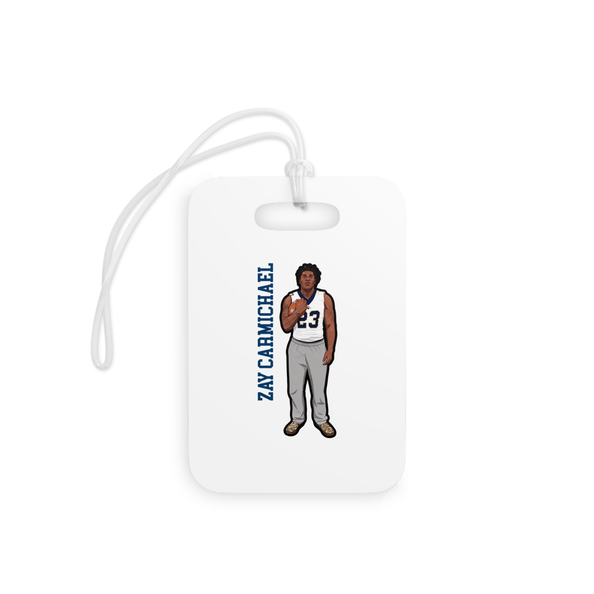Bag Tag — character_name_vertical in Classic