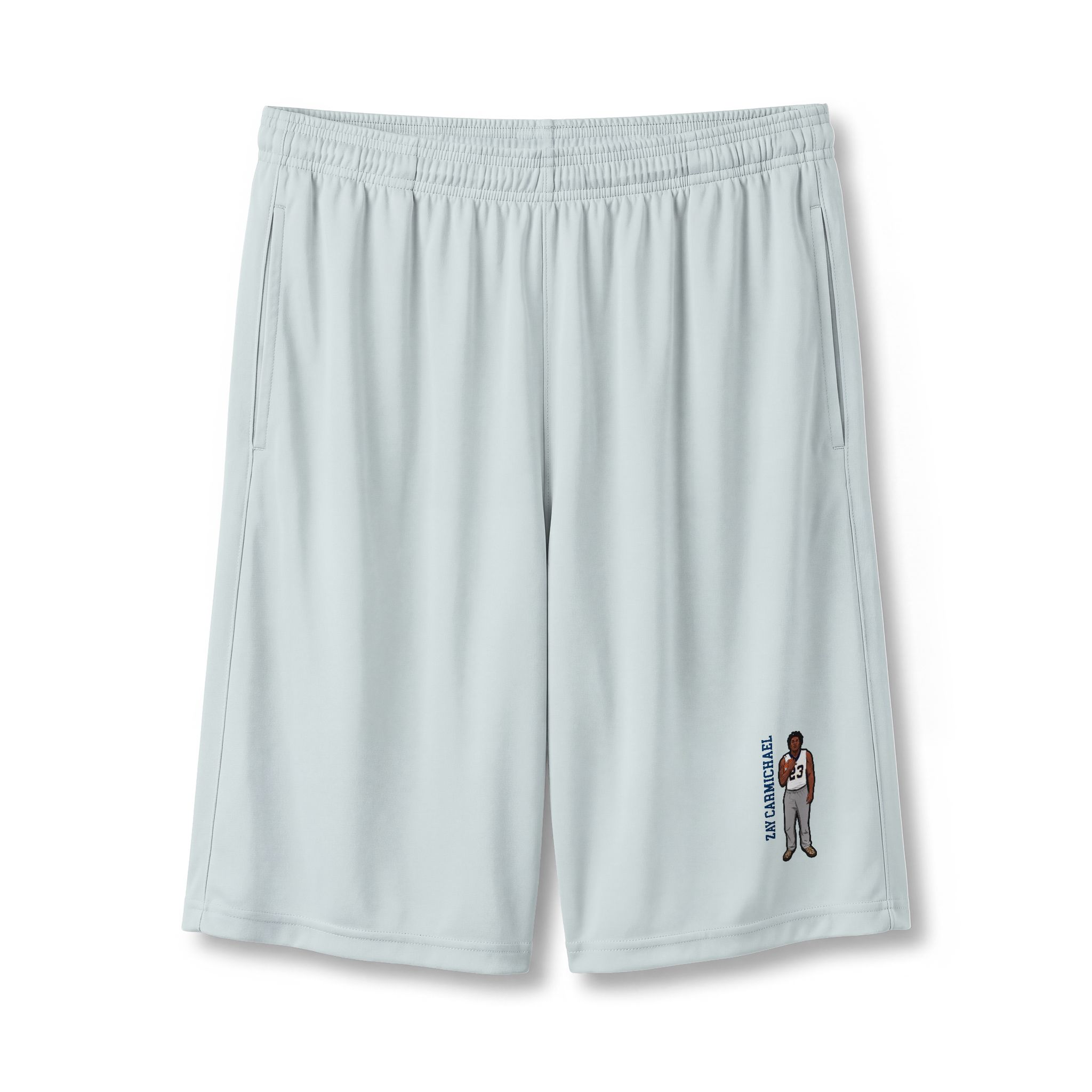 Shorts — character_name_vertical in Silver