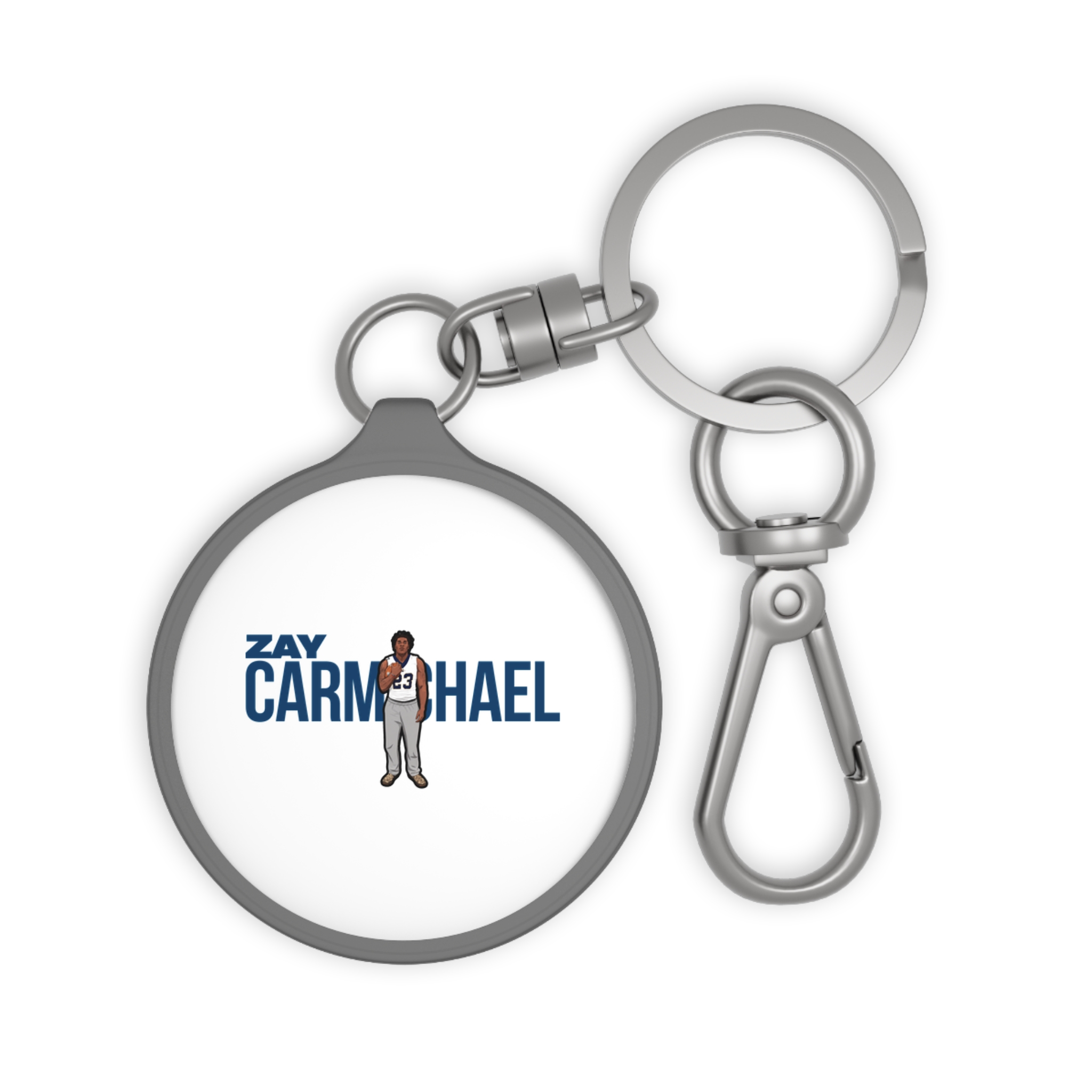 Keychain — character_player_name in Grey