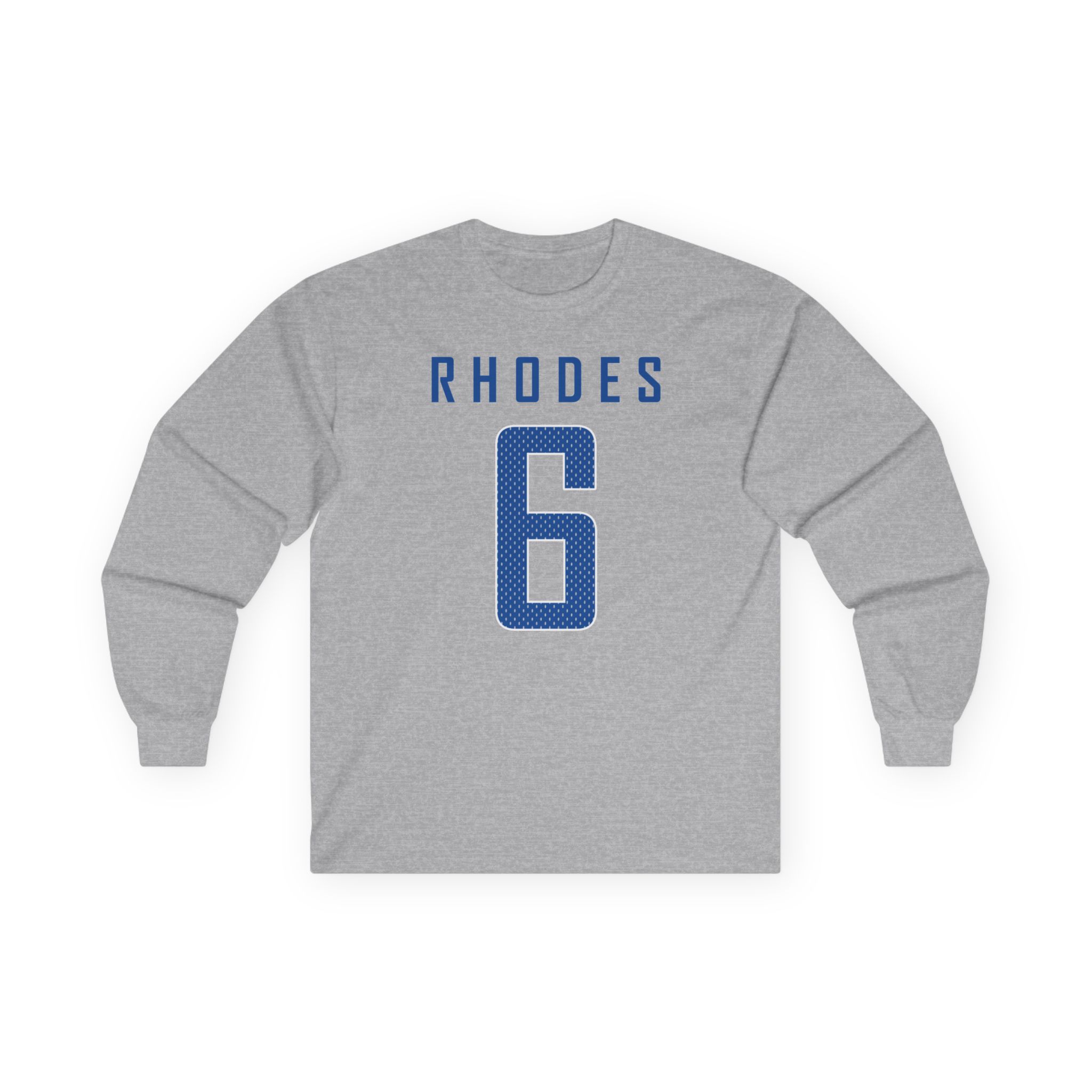 Long Sleeve Tee — mesh_shirsey in Grey