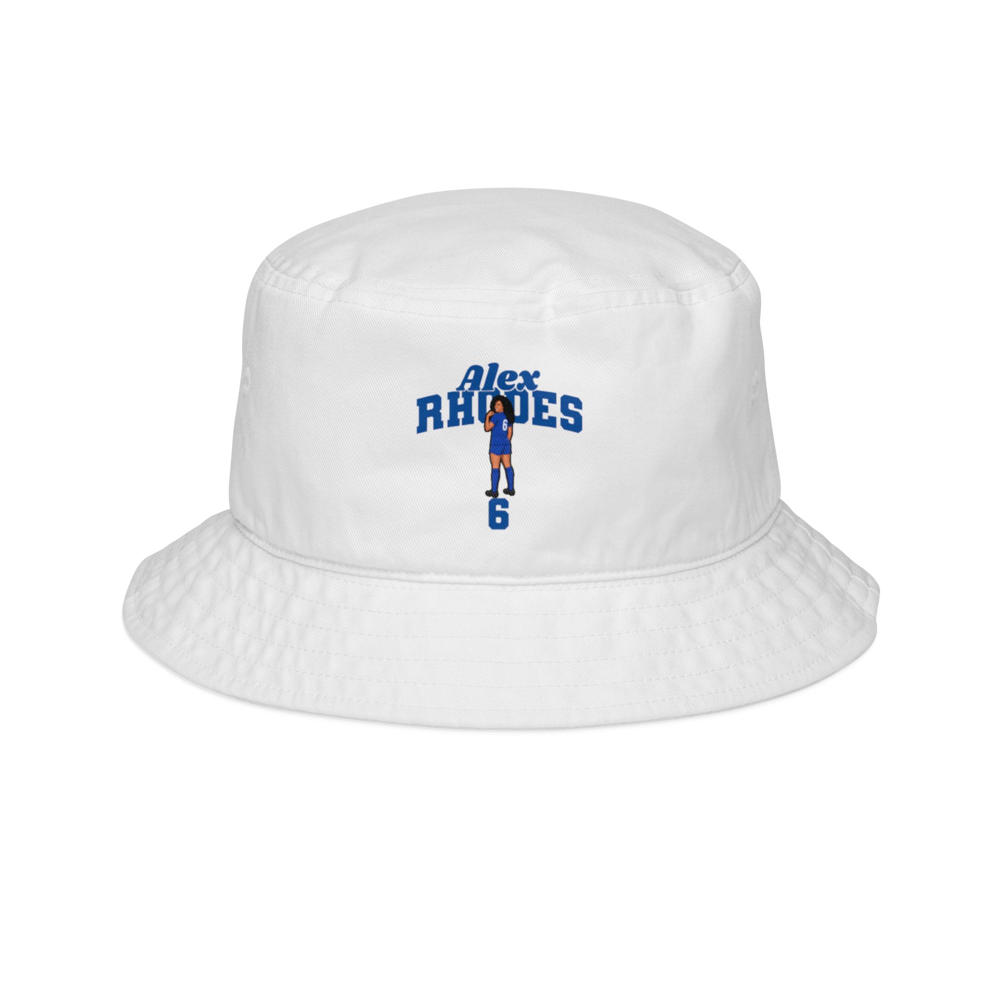 Bucket Hat — character_signature_arch in White