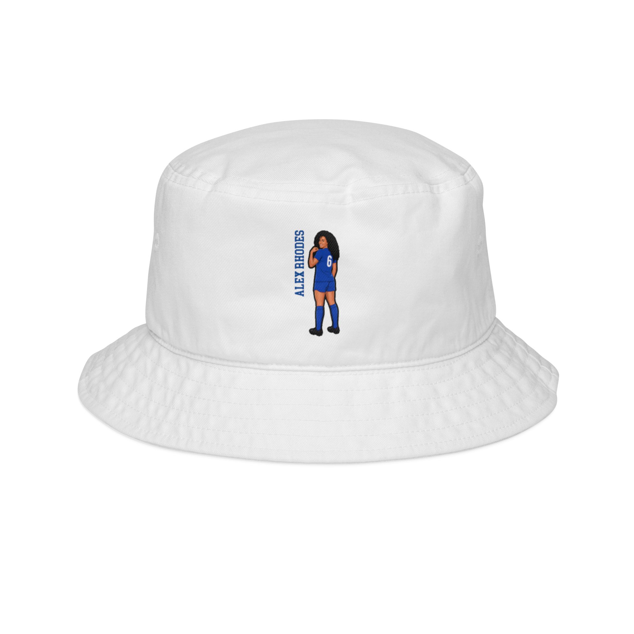 Bucket Hat — character_name_vertical in White