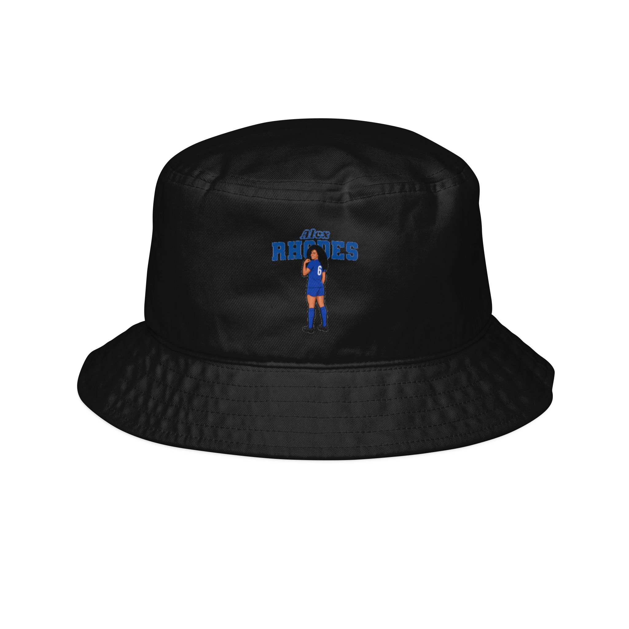 Bucket Hat — character_name_arch in Black