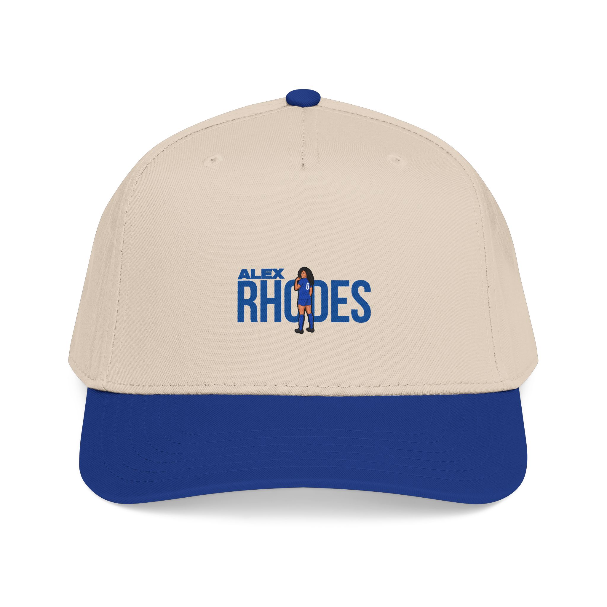 Baseball Cap — character_player_name in Royal / Natural