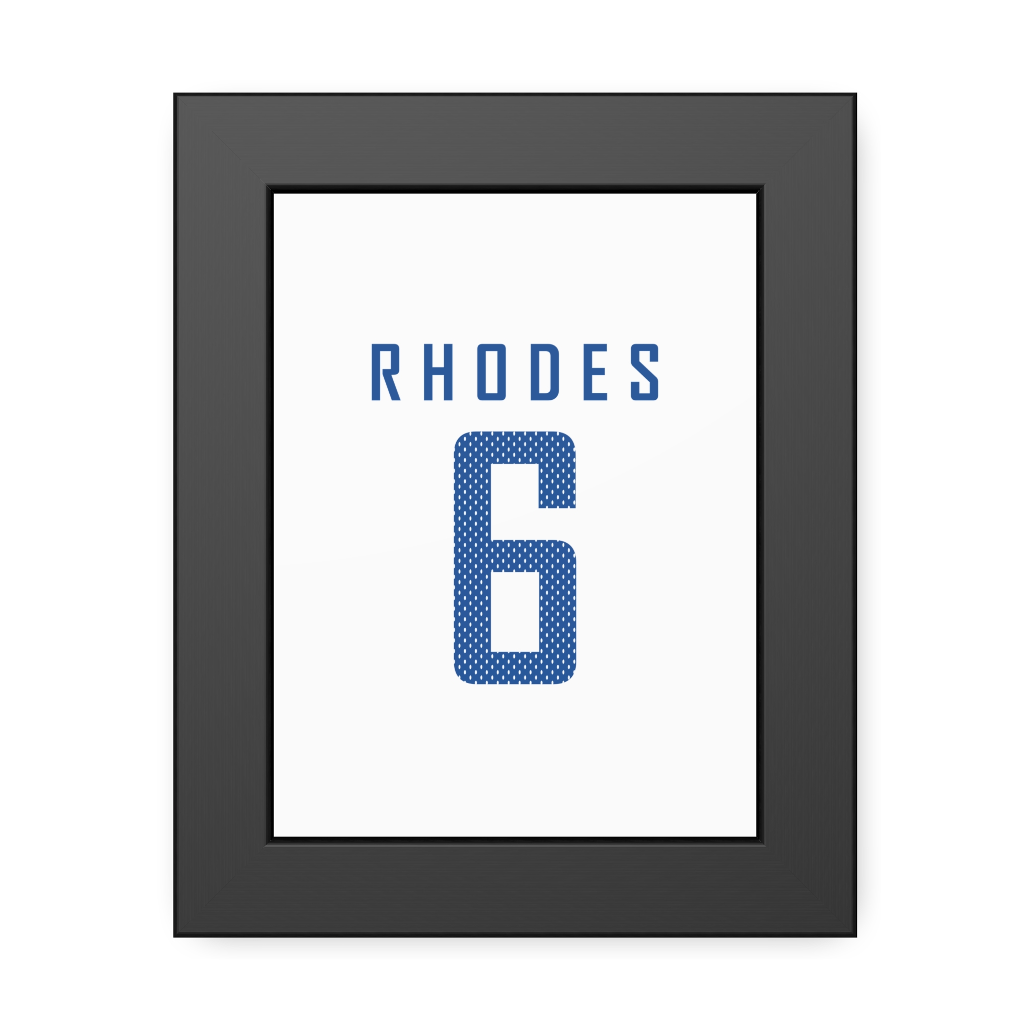 Framed Poster — mesh_shirsey in Black