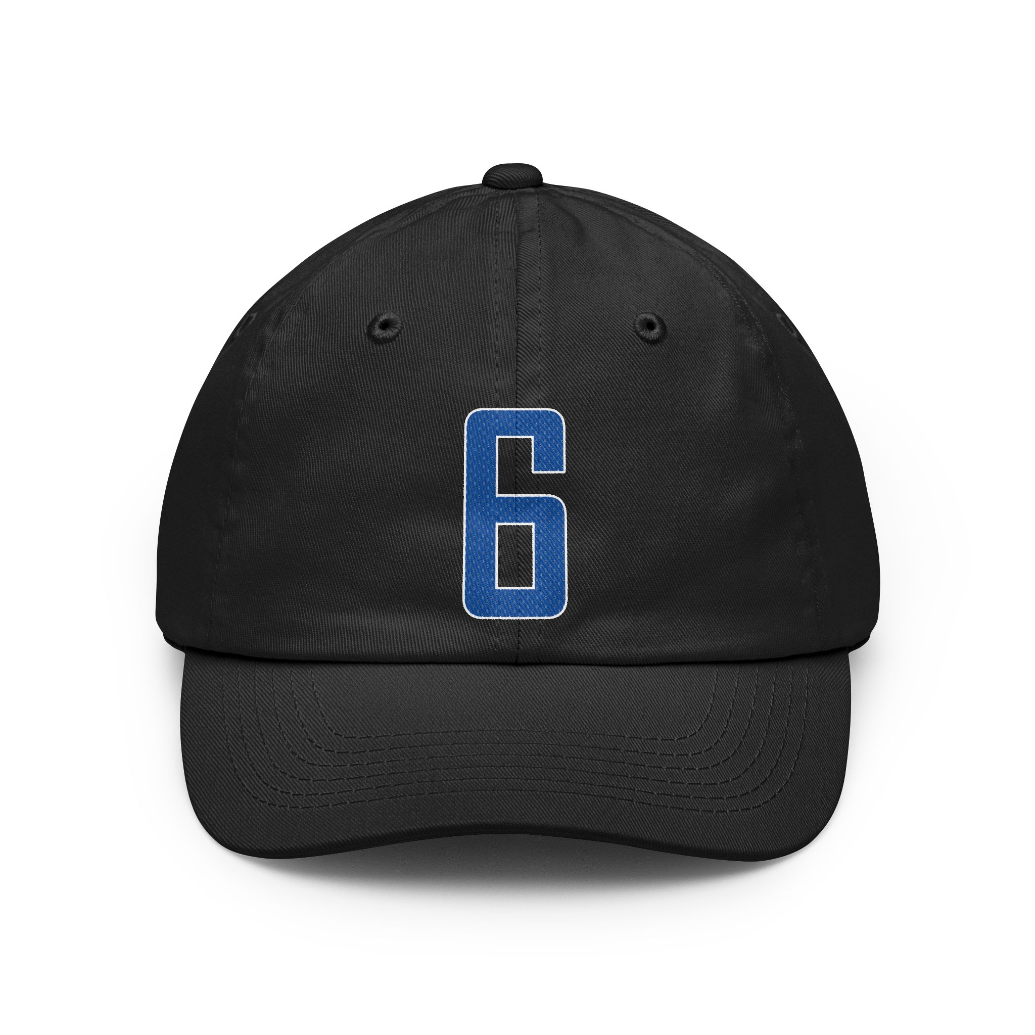 Classic Cap — mesh_shirsey_number in Black