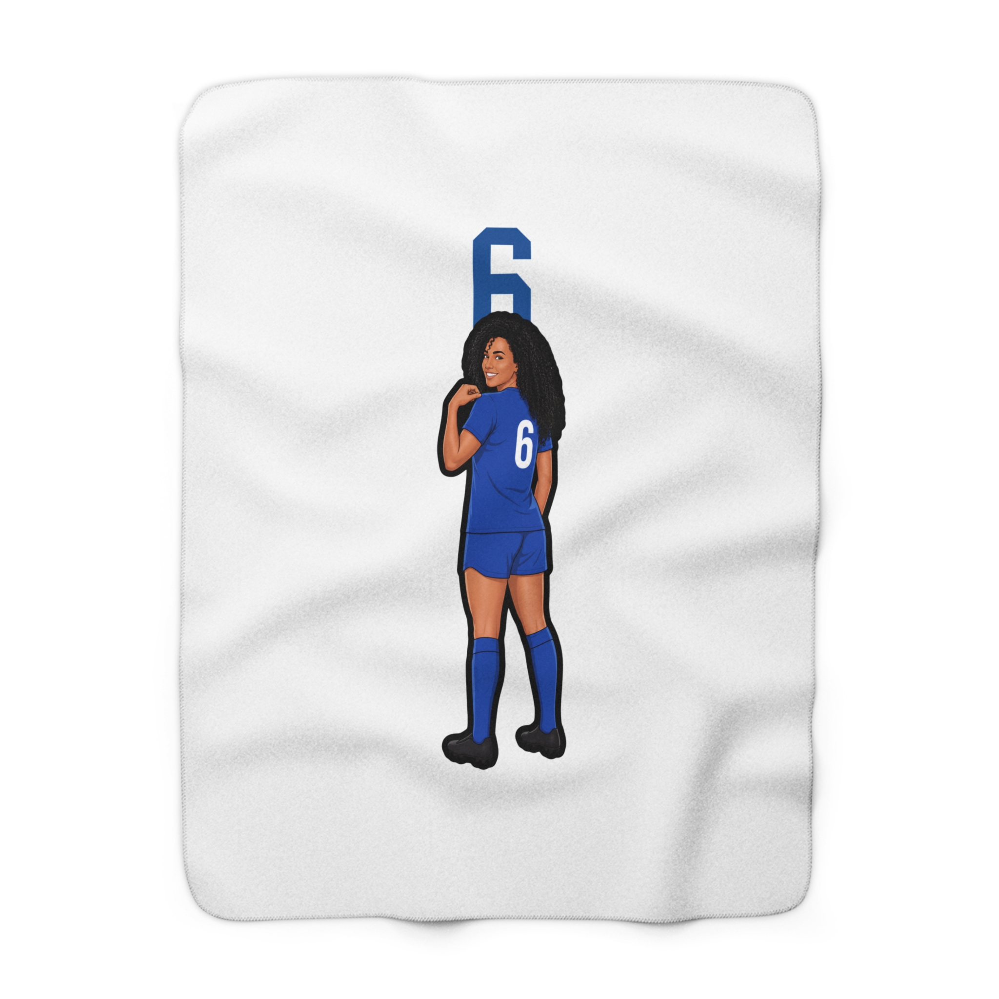 Sherpa Blanket — character_number_top in Classic