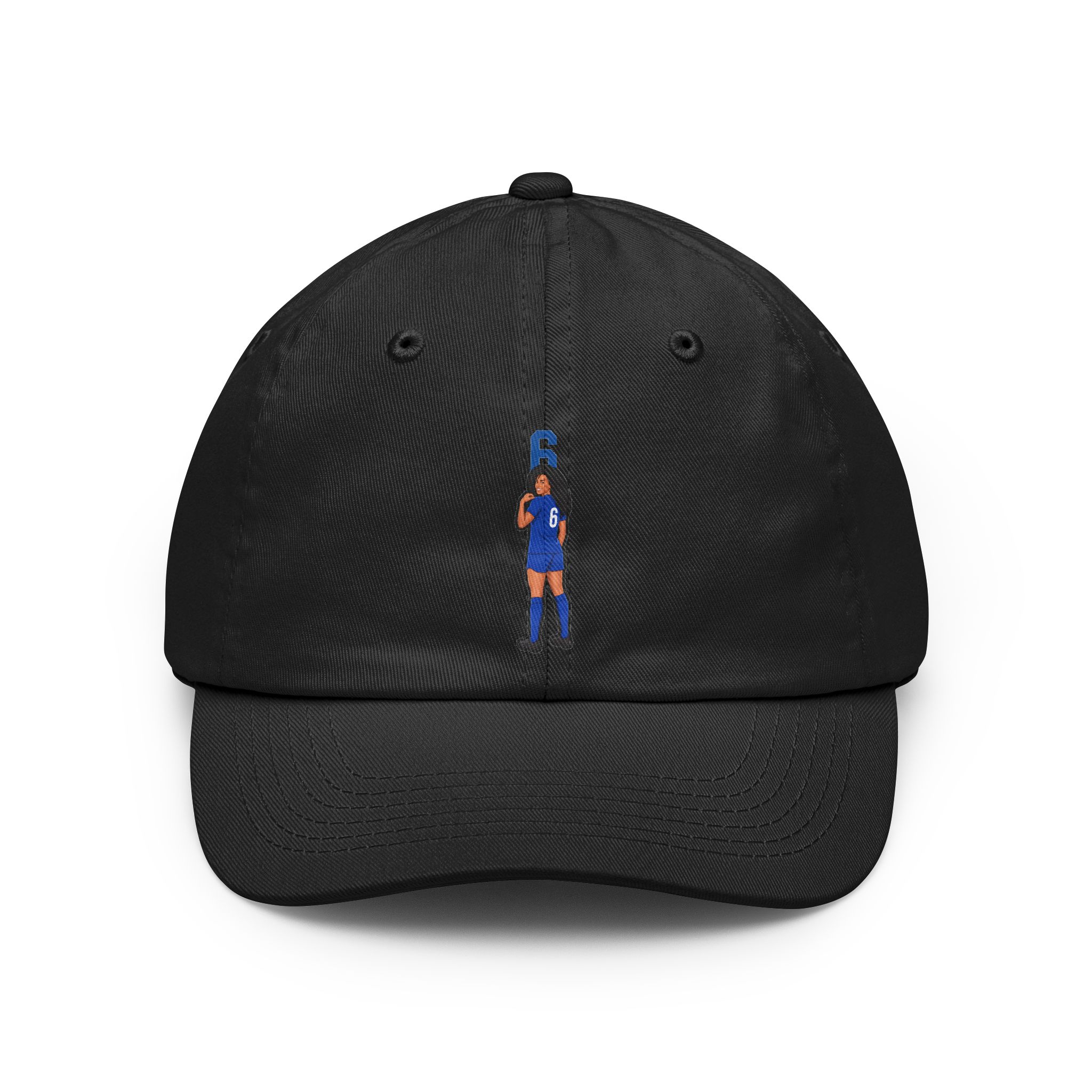 Classic Cap — character_number_top in Black