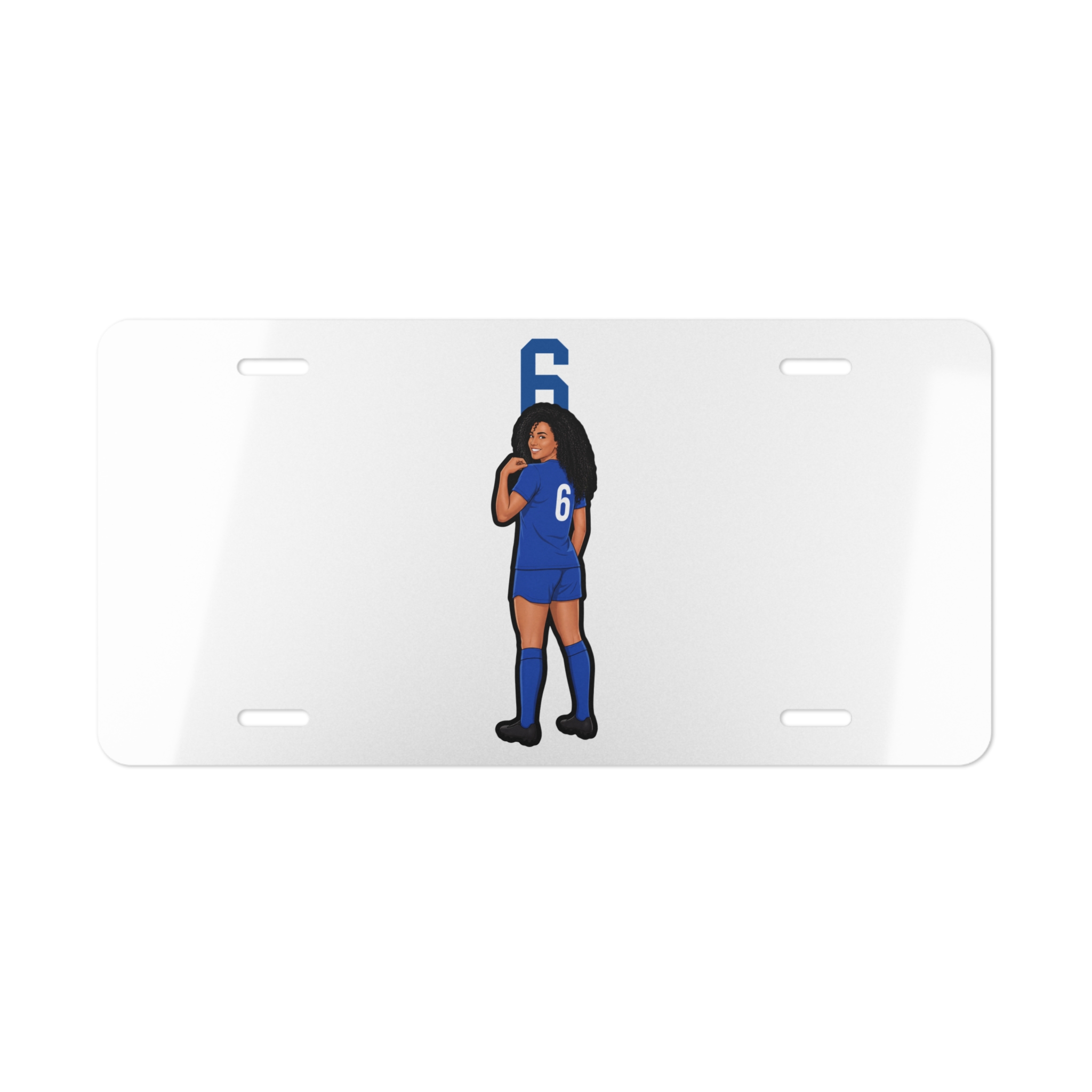 License Plate — character_number_top in Classic