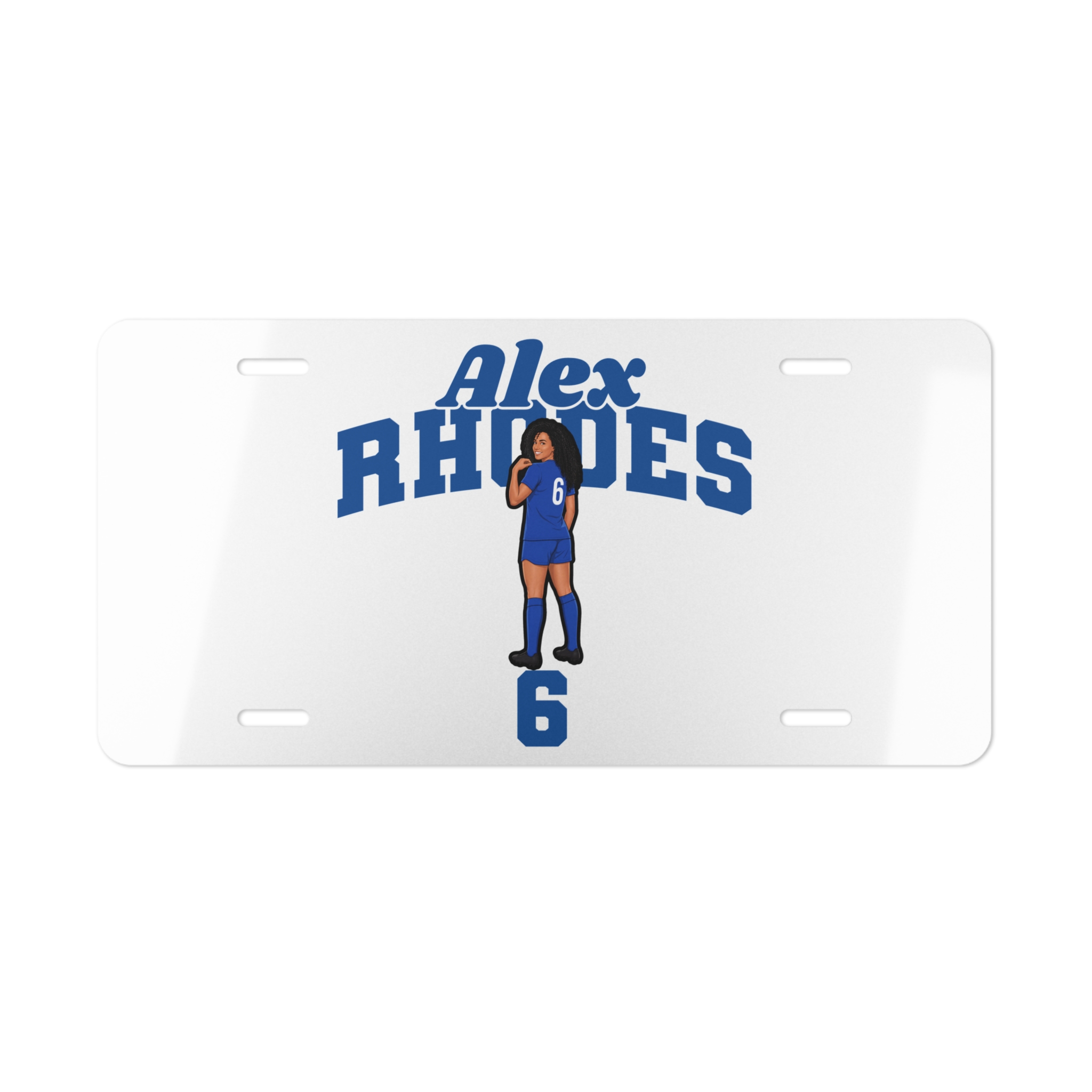 License Plate — character_signature_arch in Classic