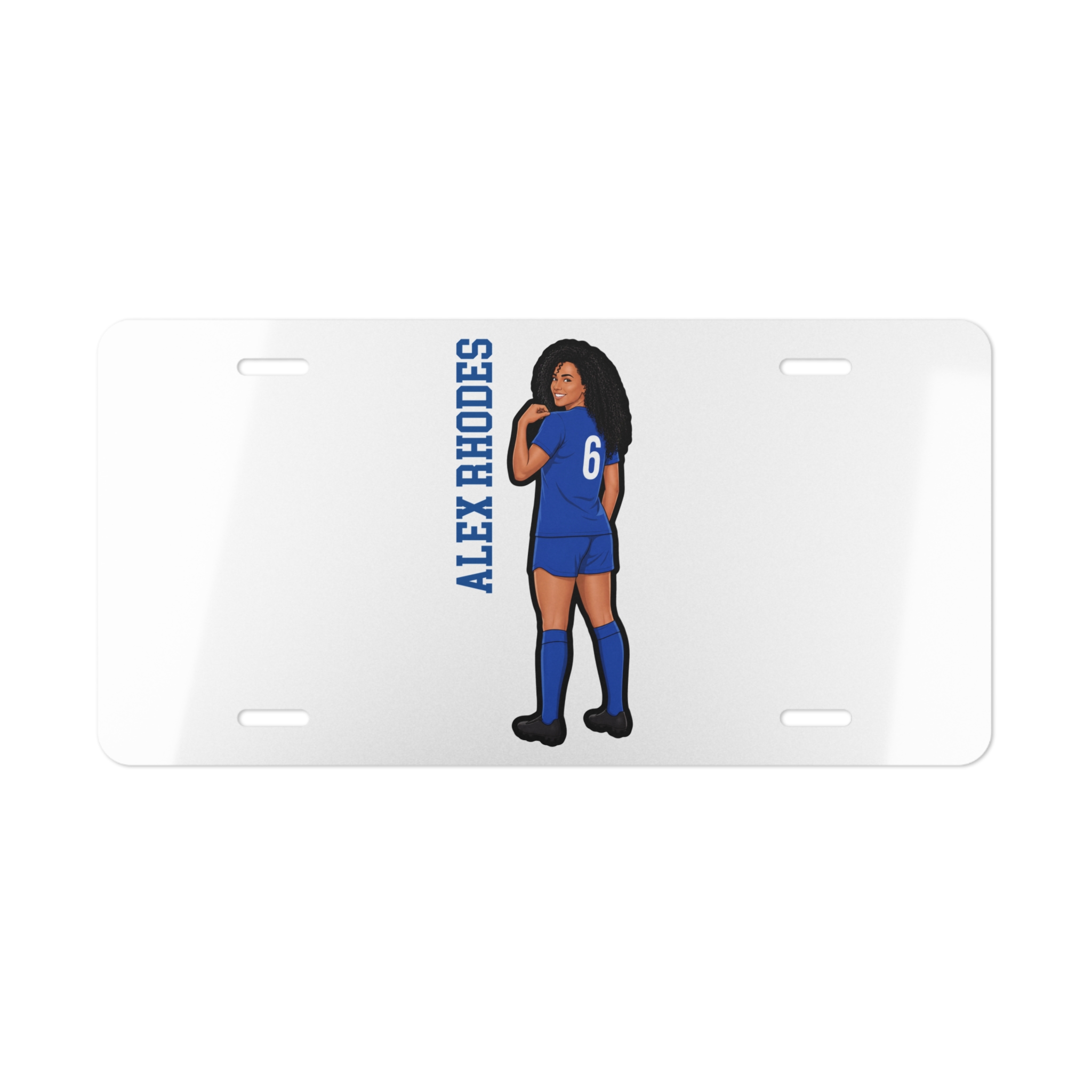 License Plate — character_name_vertical in Classic