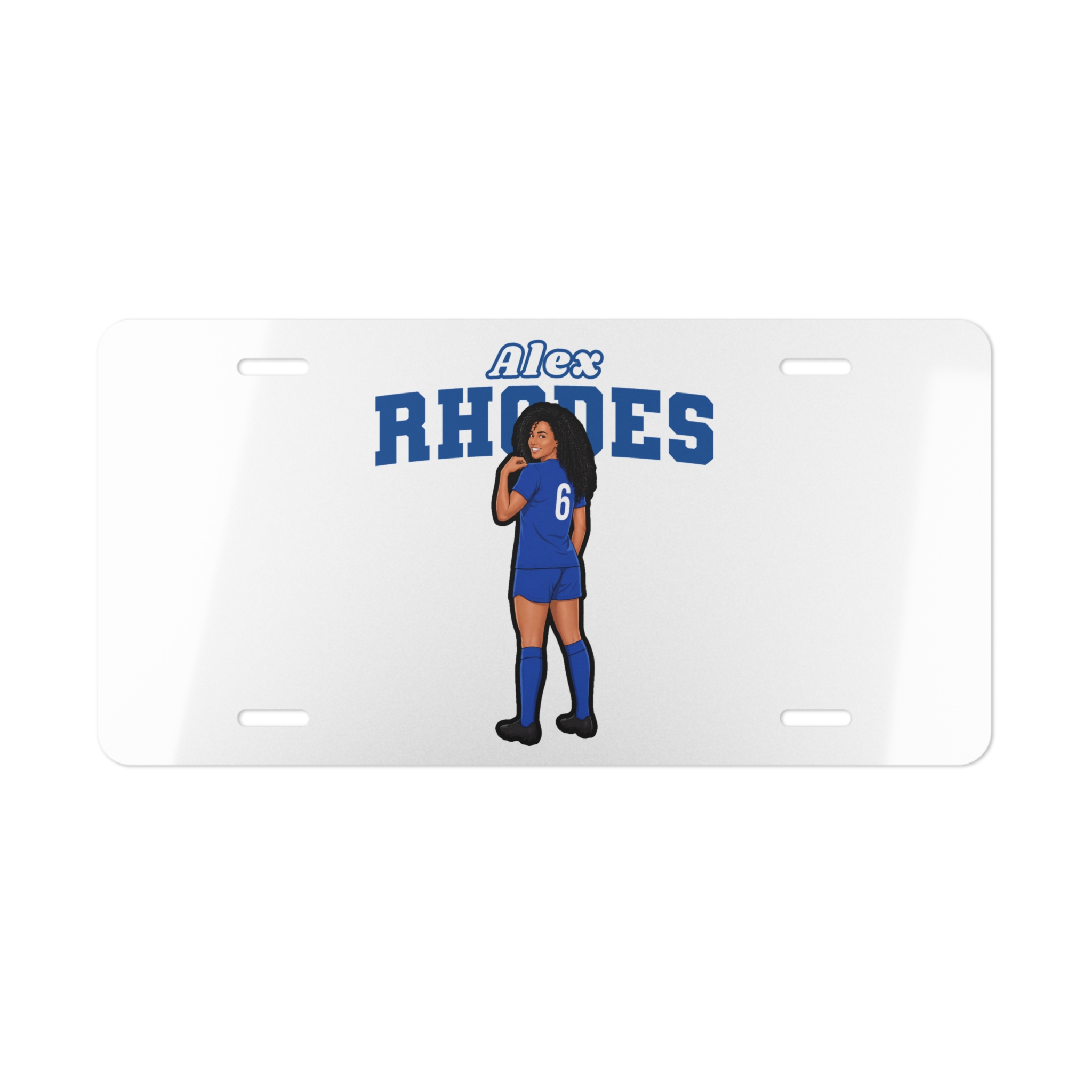 License Plate — character_name_arch in Classic