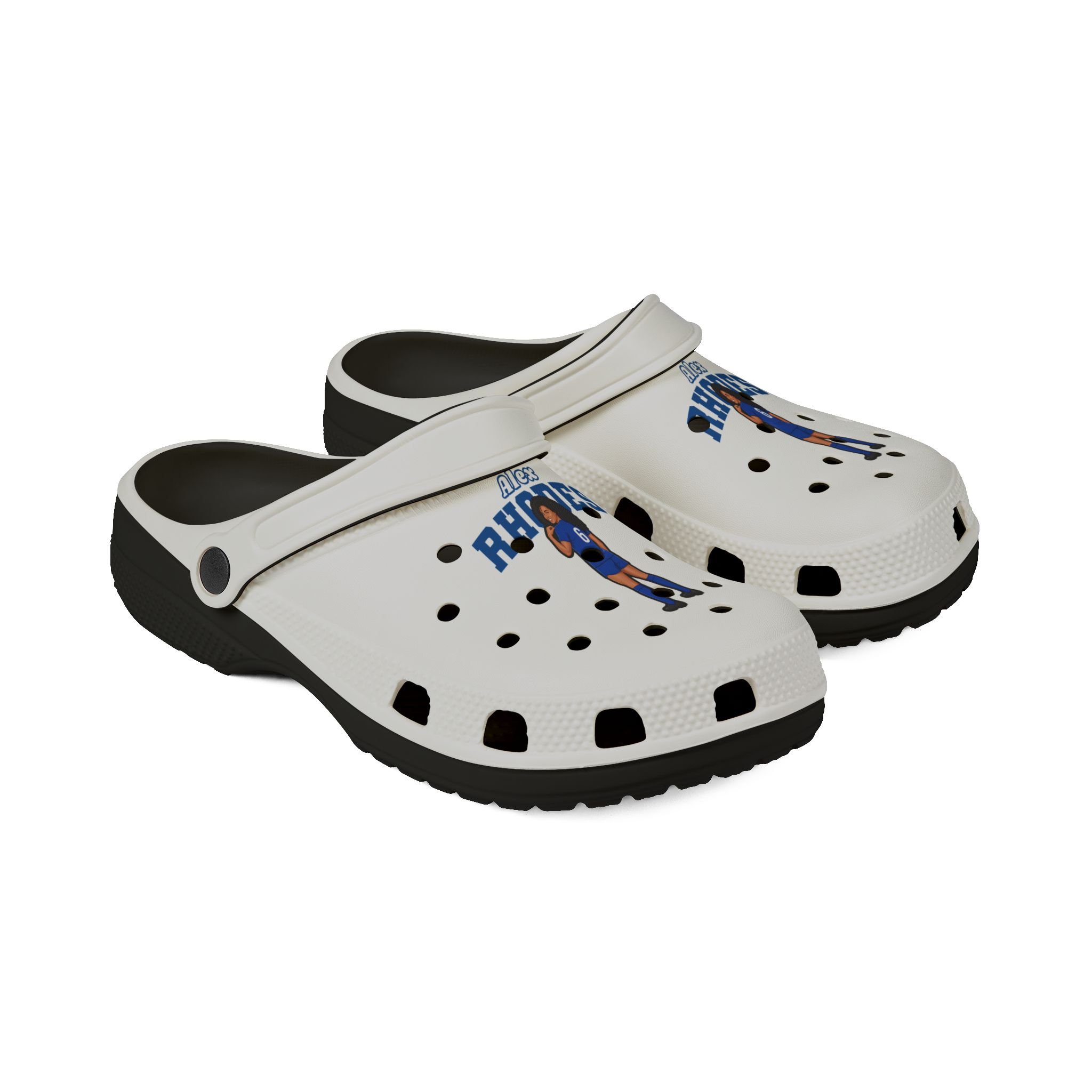 Rubber Clogs — character_name_arch in Black