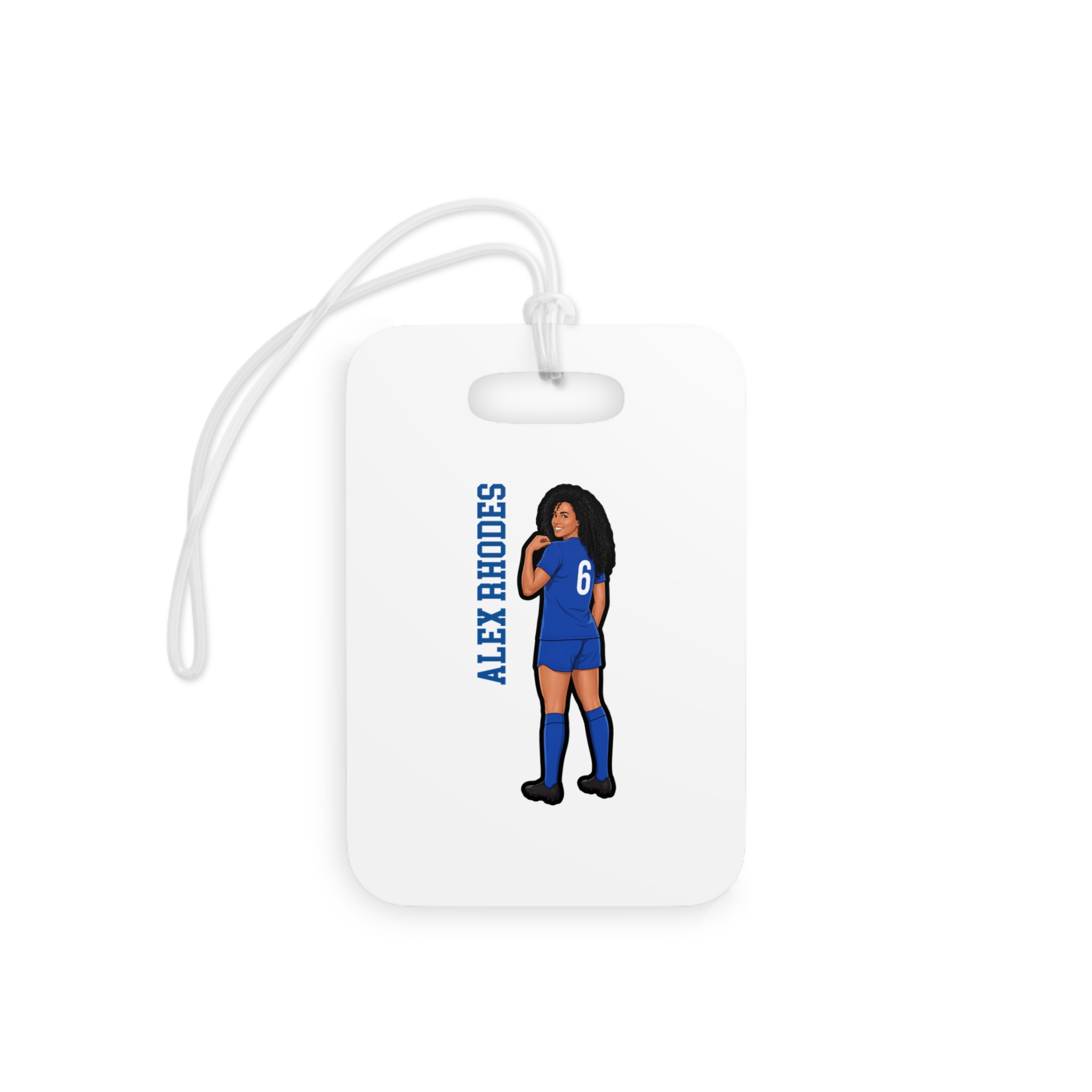 Bag Tag — character_name_vertical in Classic
