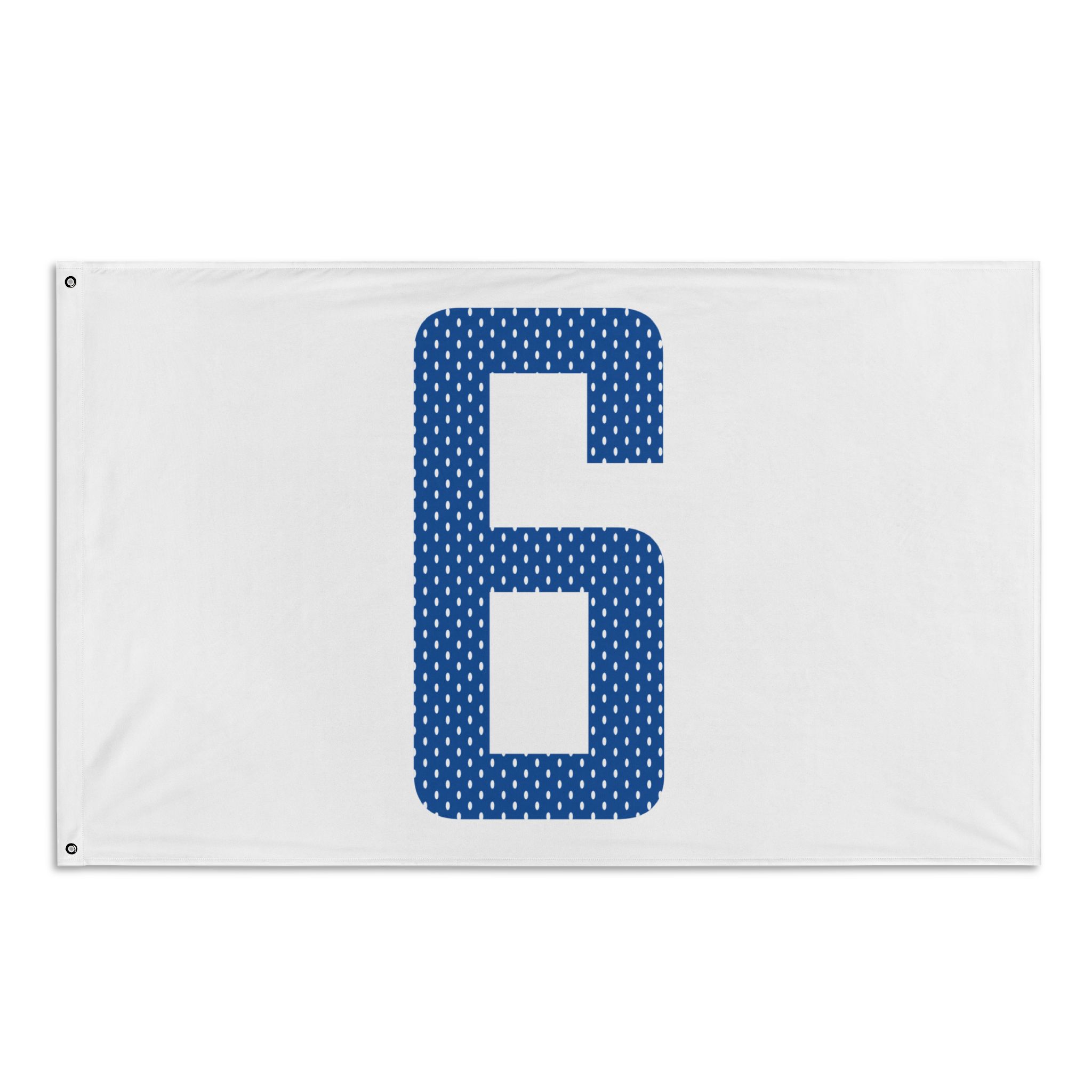 Flag (35 × 56 in) — mesh_shirsey_number in Classic