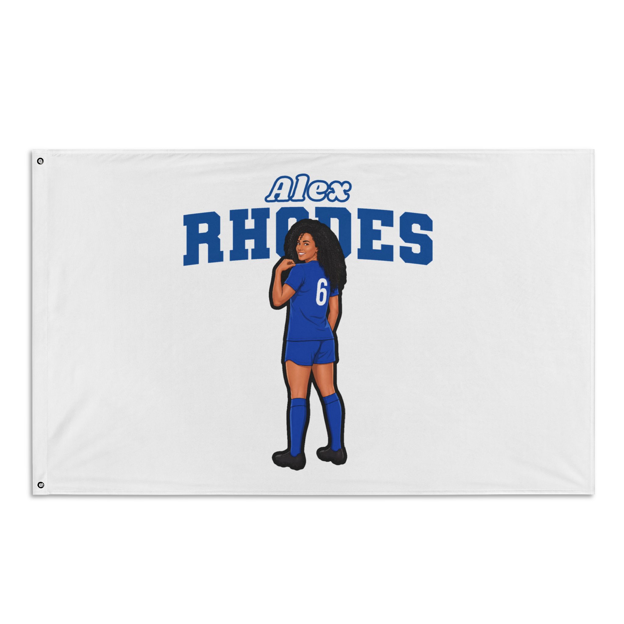 Flag (35 × 56 in) — character_name_arch in Classic